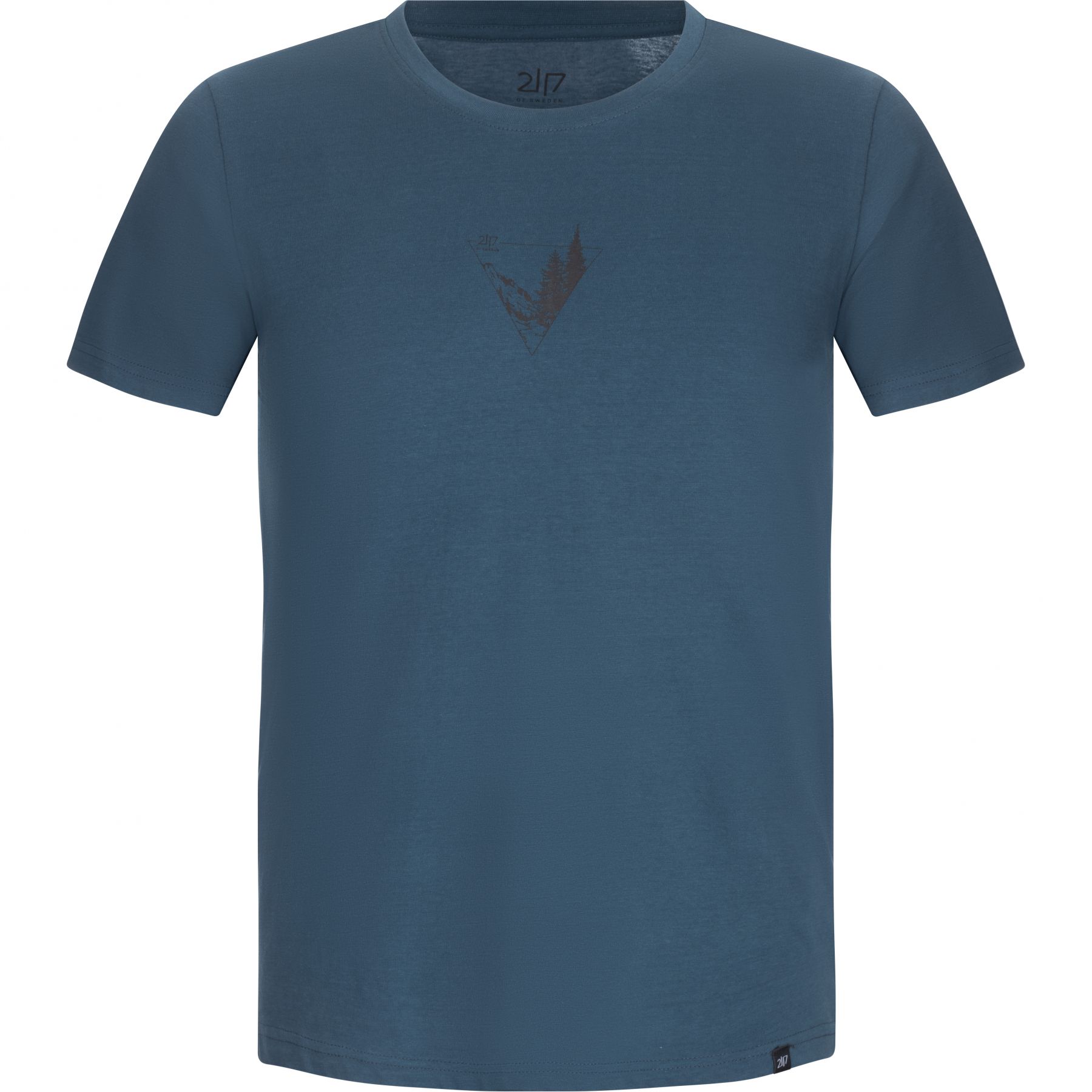 2117 of Sweden Apelviken T-Shirt, Herren, blau