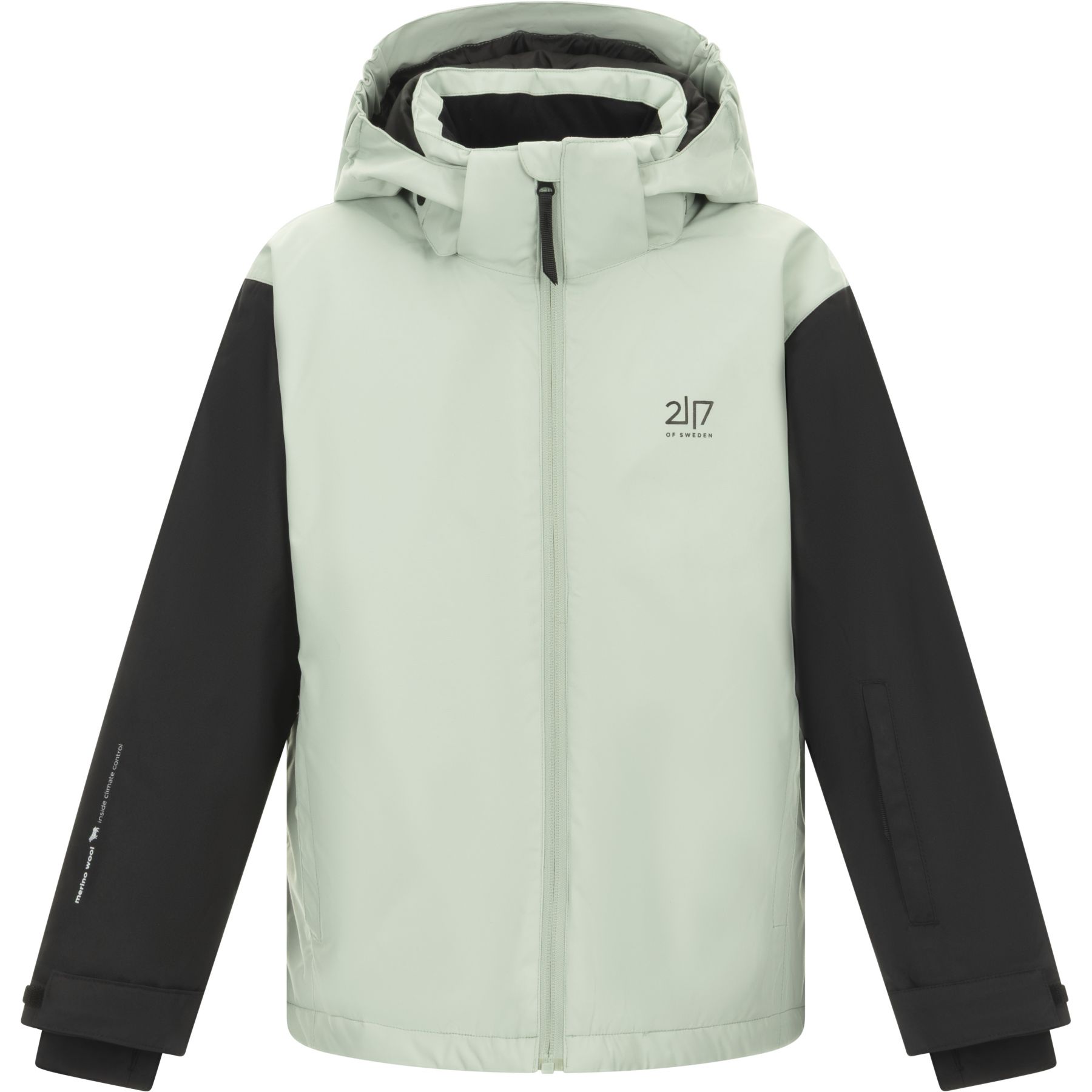 2117 of Sweden Borgvik, Skijacke, Junior, grün
