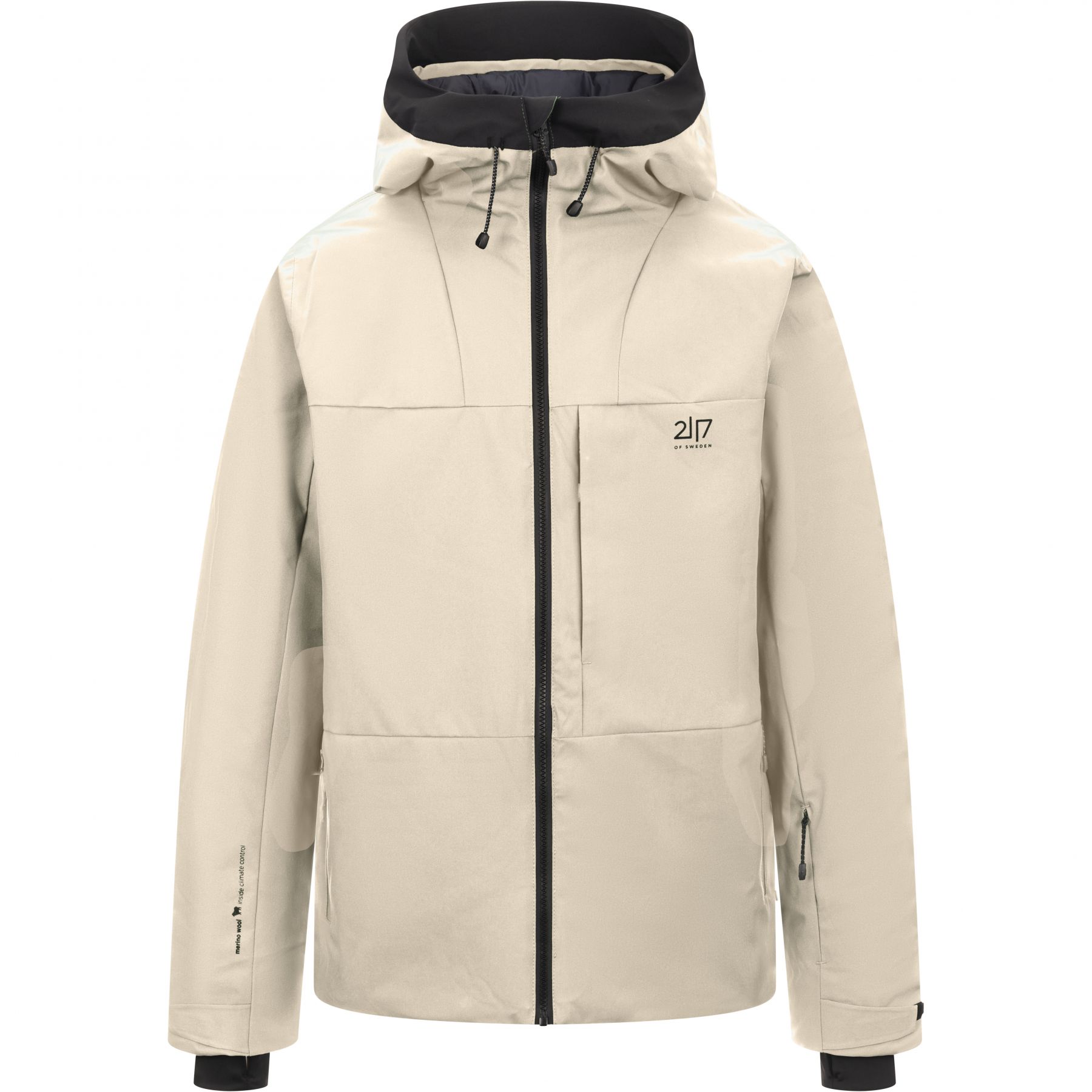 2117 of Sweden Humla, Skijacke, Herren, beige