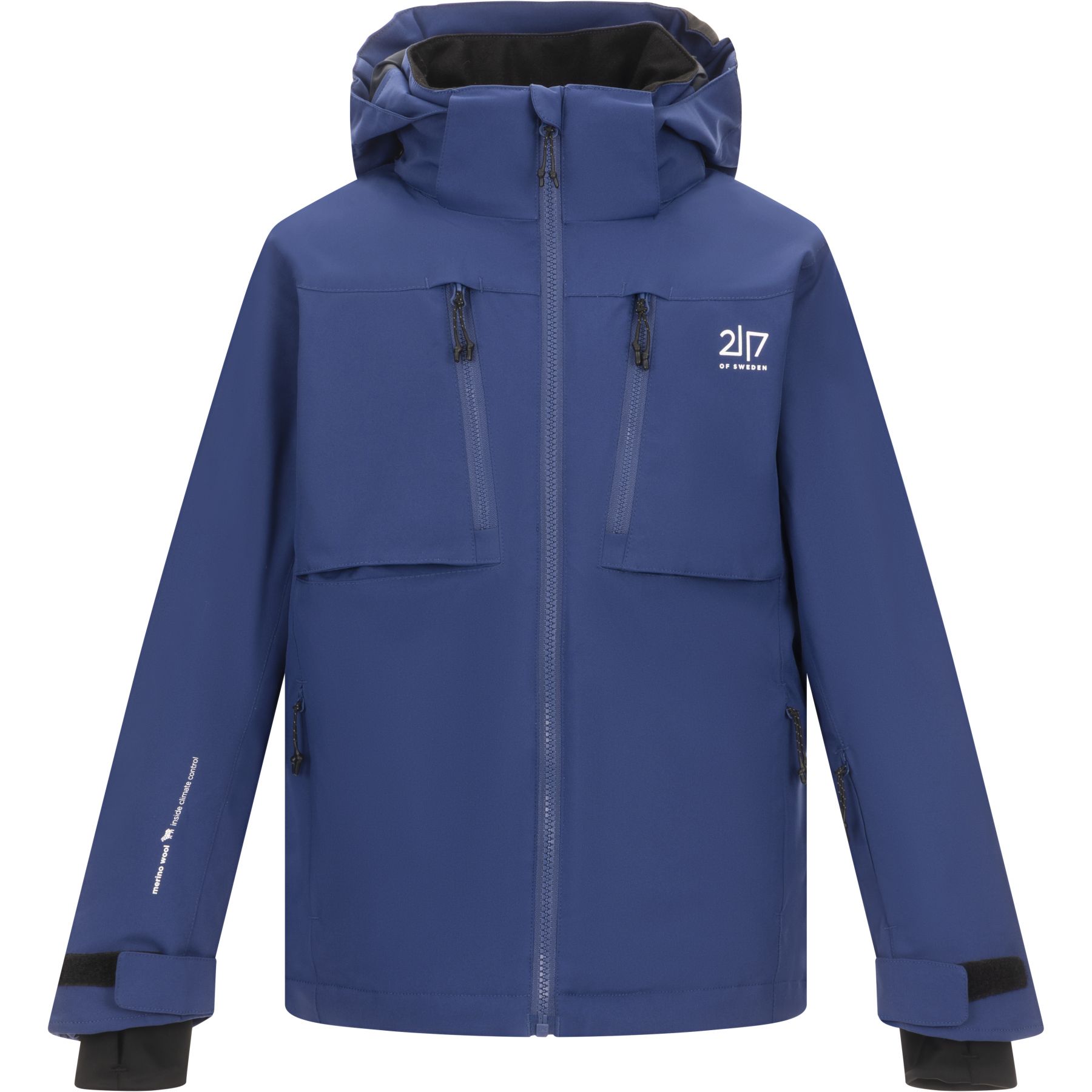 2117 of Sweden Lillpite, Skijacke, Junior, blau