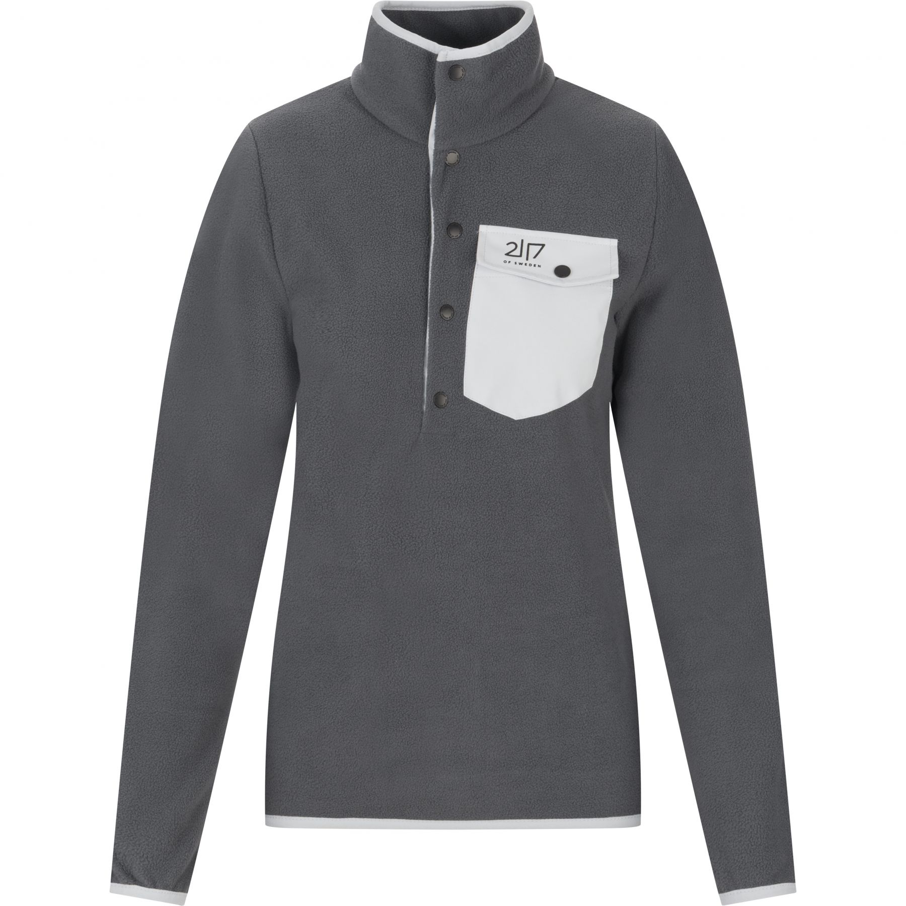 2117 of Sweden Matsdal, Fleecepullover, Damen, grau