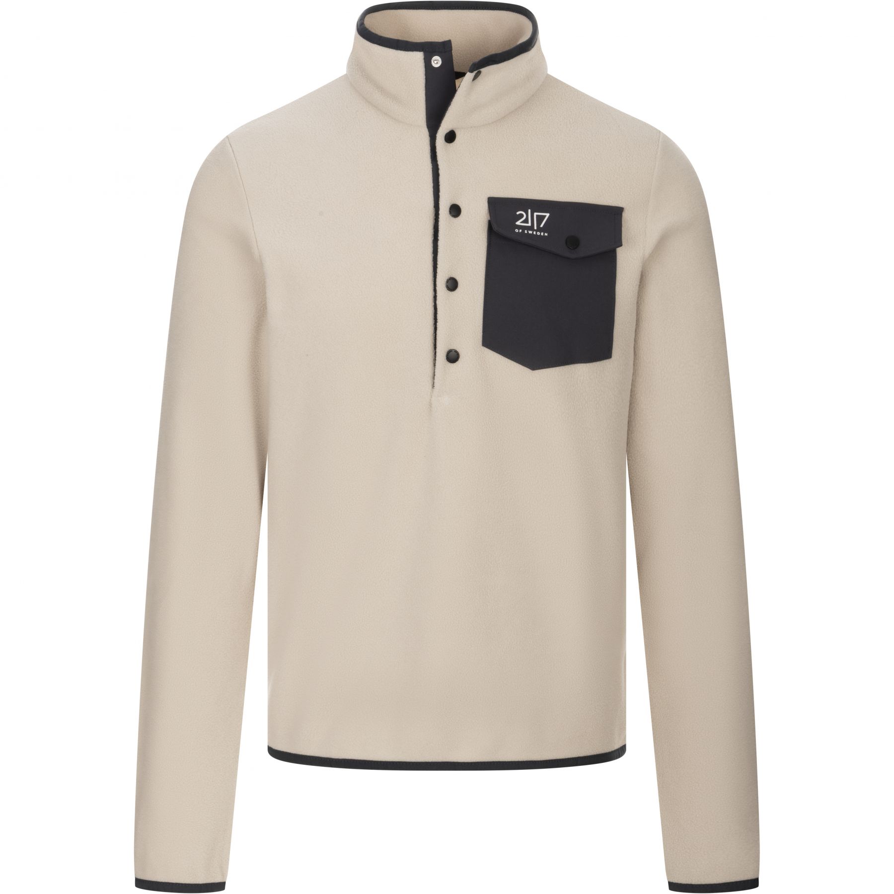 2117 of Sweden Matsdal, Fleecepullover, Herren, beige