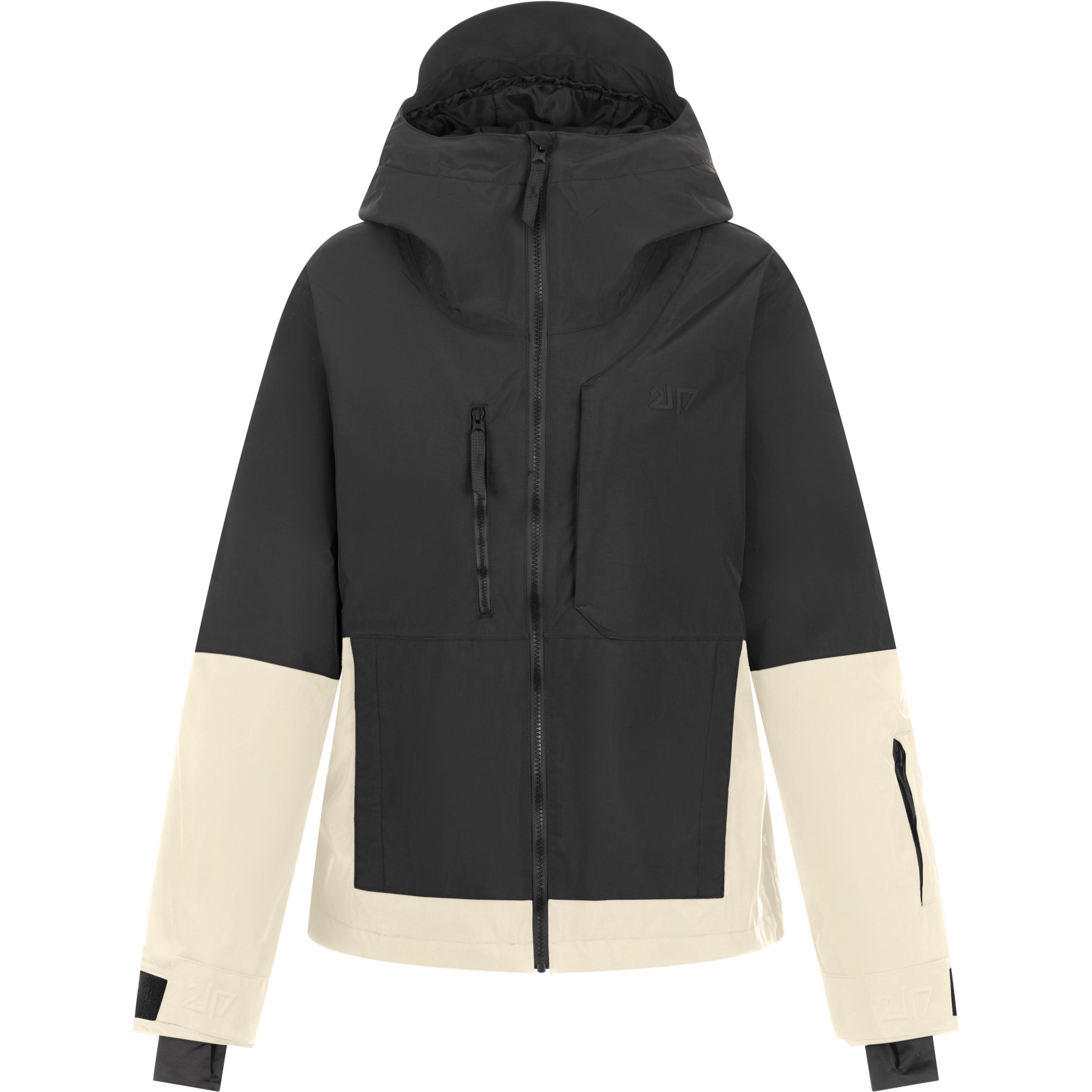 2117 of Sweden Norrdal, Skijacke, Damen, beige/schwarz