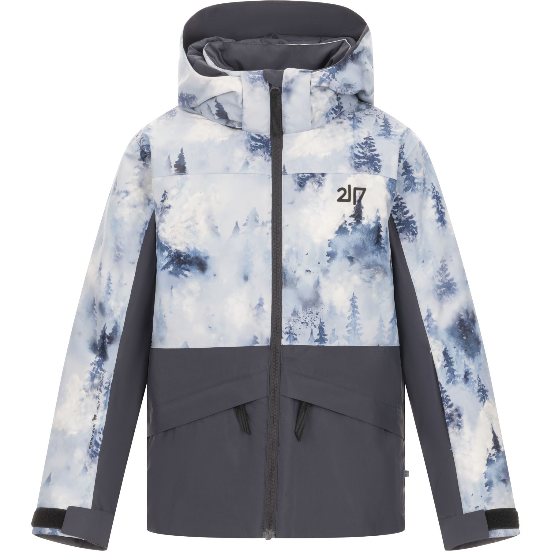 2117 of Sweden Ottebol, Skijacke, Junior, grau