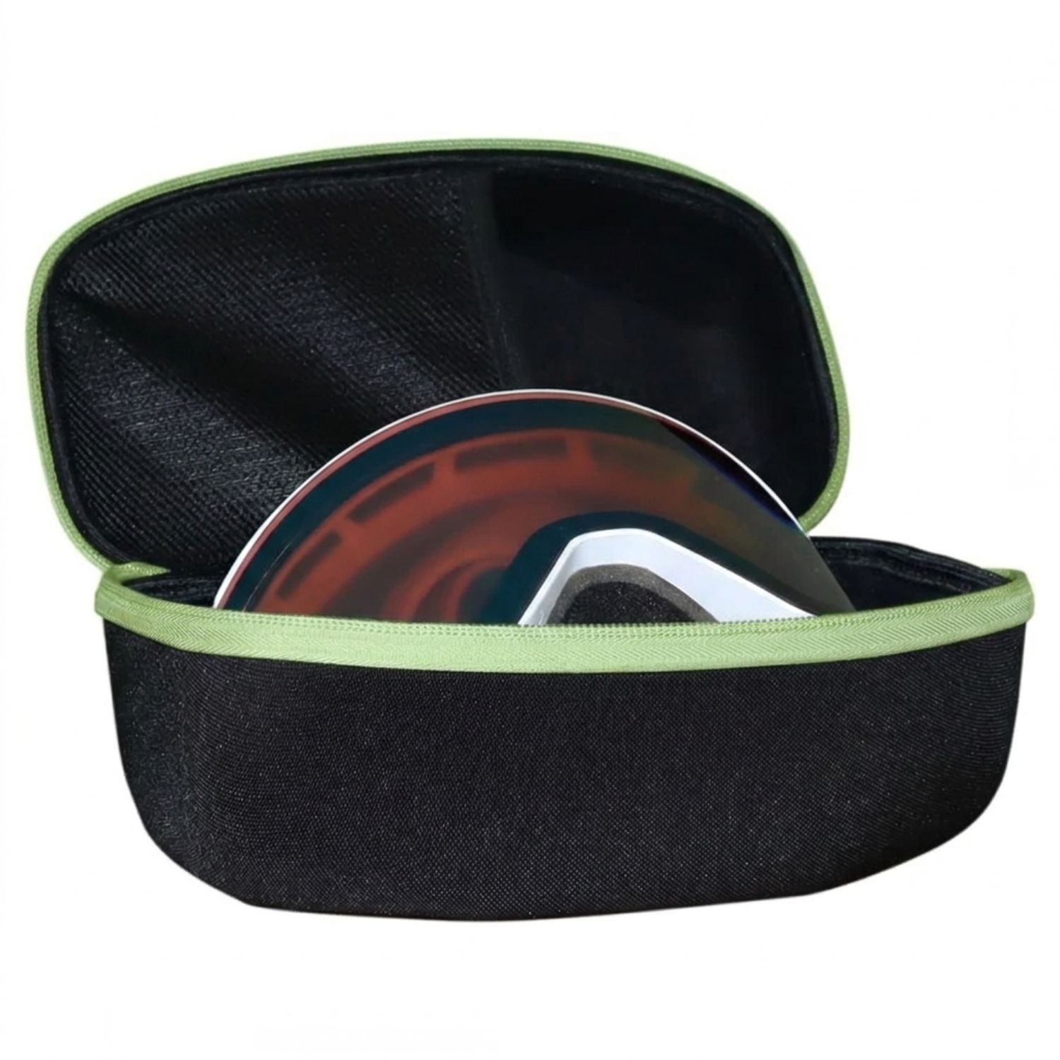Accezzi Accezzi Avoriaz, Goggle Case, schwarz/grün, Black/Green