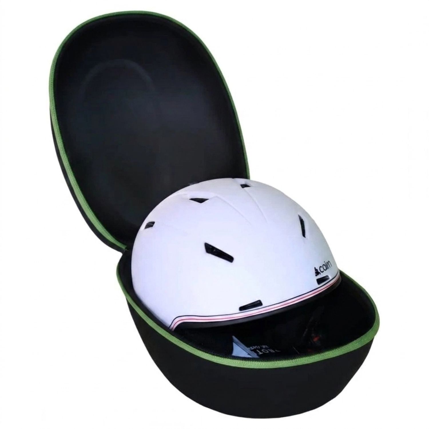Accezzi Accezzi Cortina, Helmcase, schwarz/grün, Black/Green