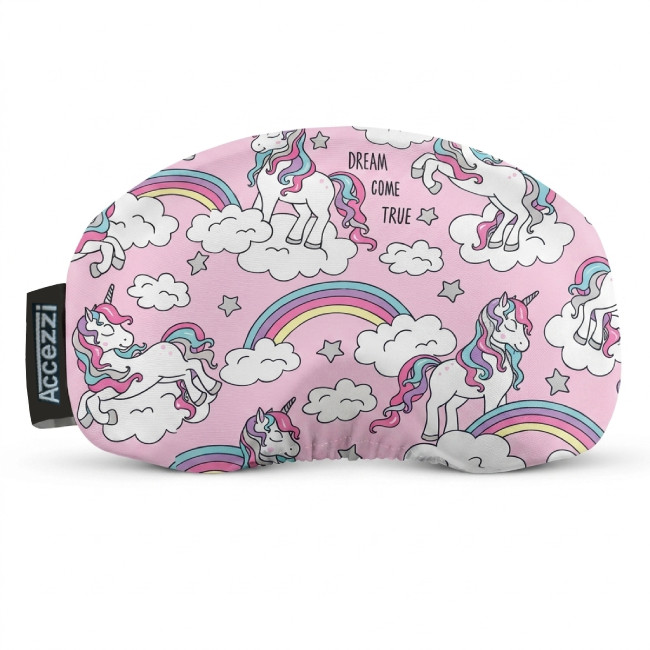 Accezzi Accezzi Goggle Cover, Junior, unicorn, Pink