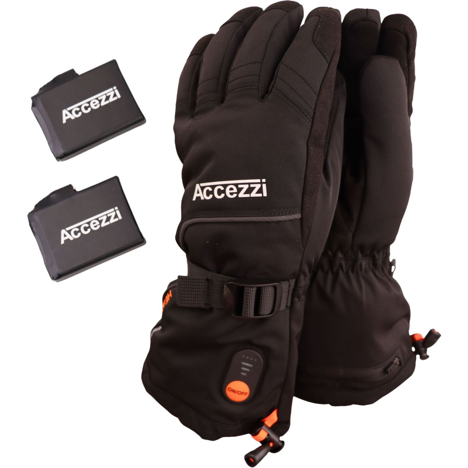 Accezzi Heat Gloves, beheizte Handschuhe, schwarz