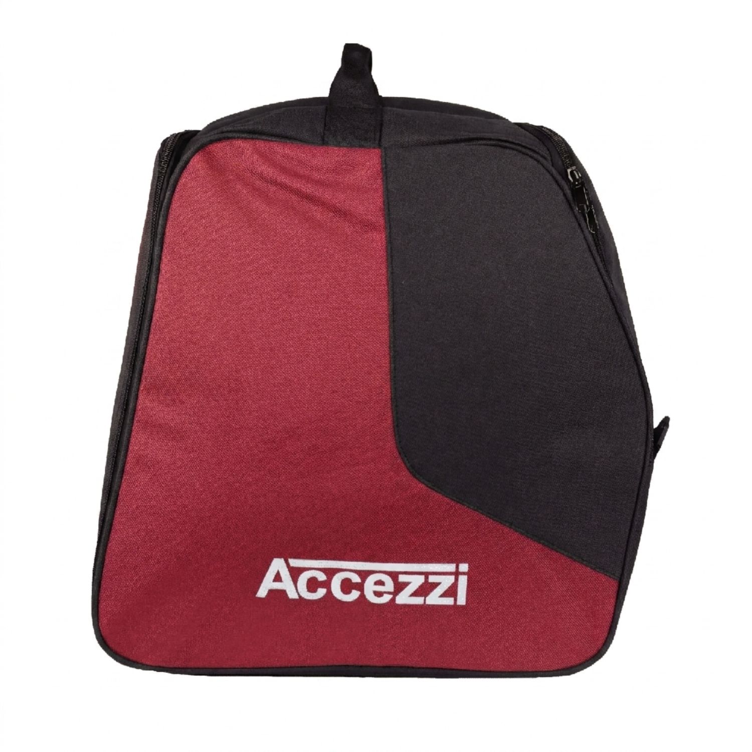 Accezzi Accezzi Schuh- und Helmtasche, schwarz/rot, Wine Red