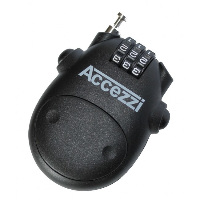 Accezzi Accezzi Ski- und Snowboard-Schloss, Sort