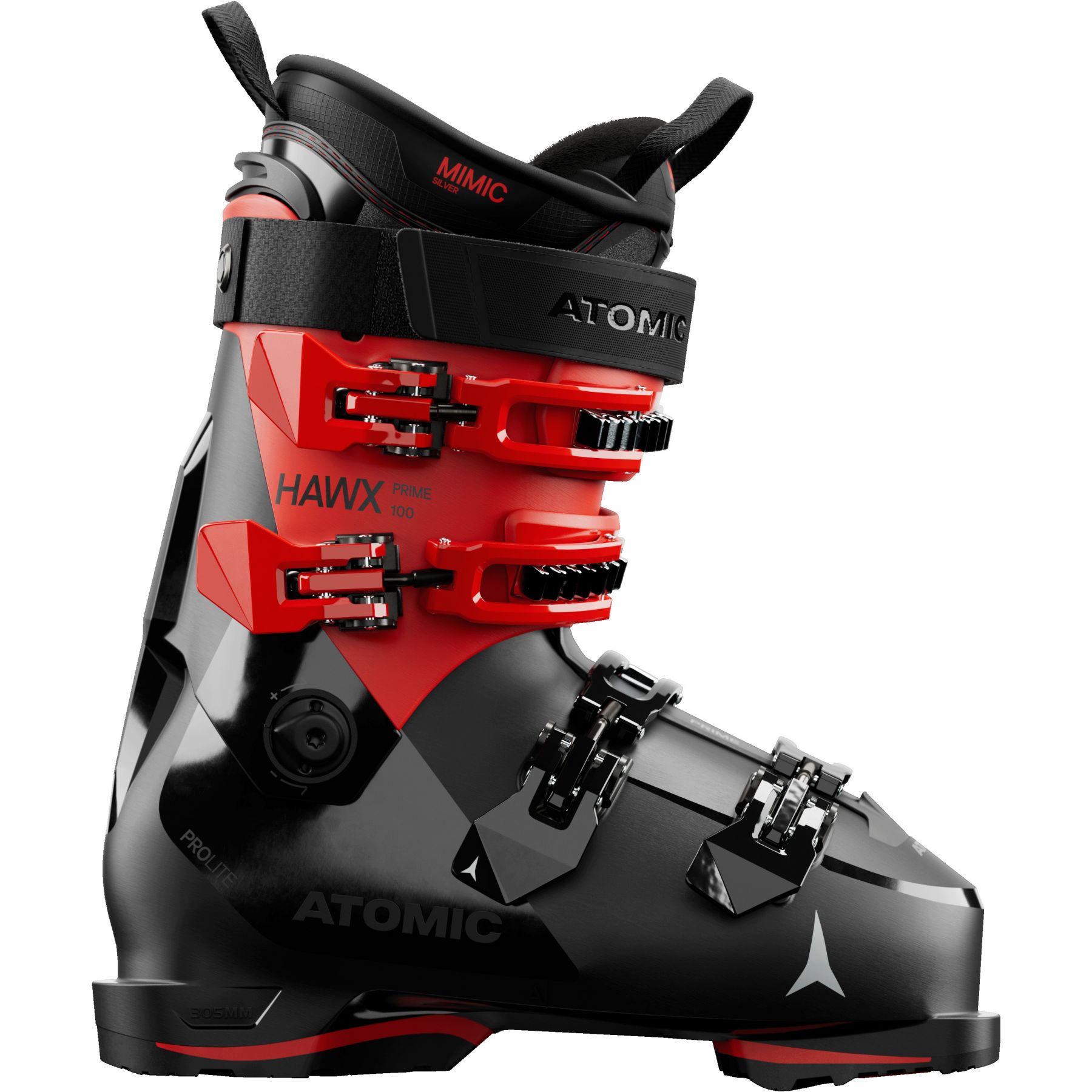 Atomic Hawx prime 100, Skischuhe, Herren, schwarz/rot