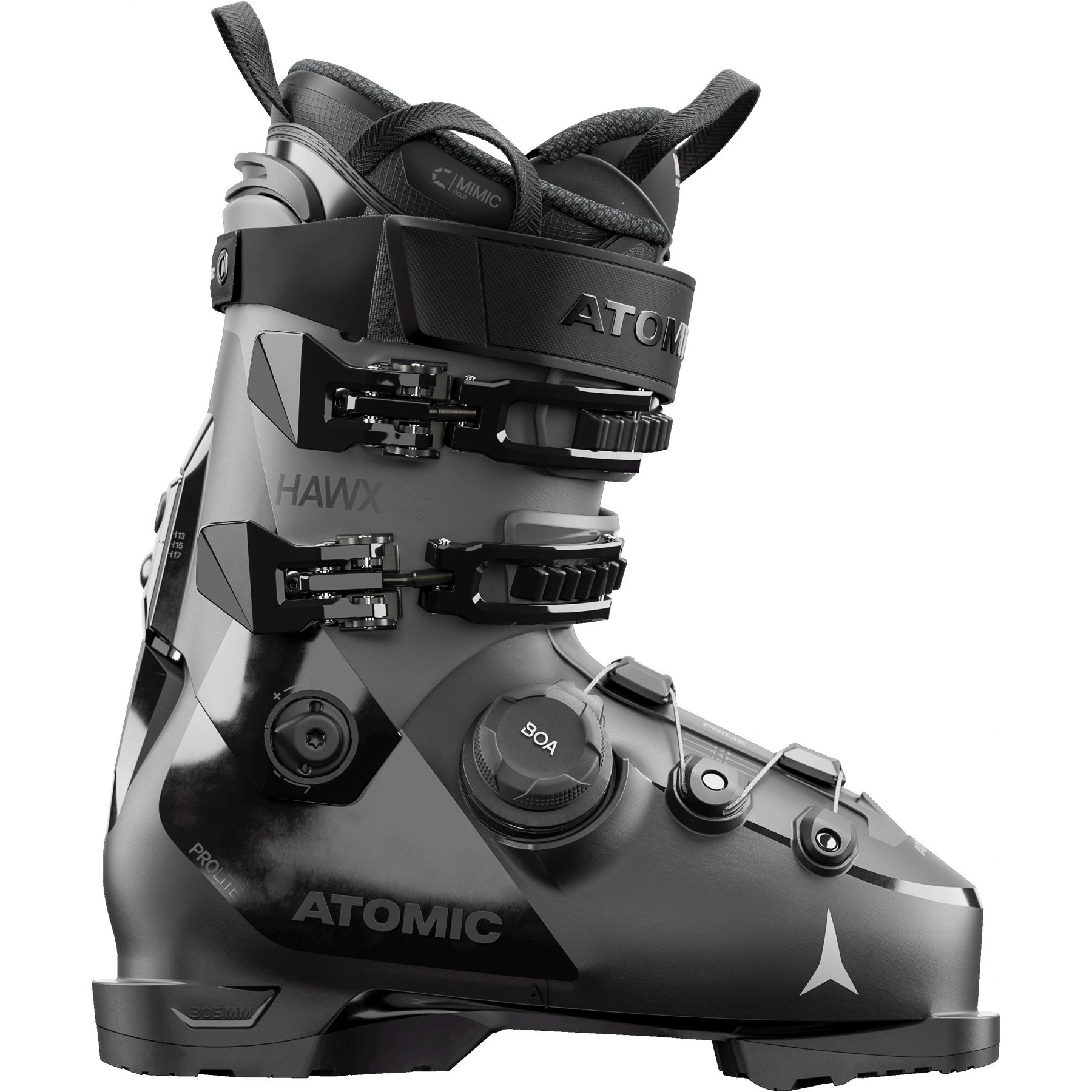 Atomic Hawx prime 110 S BOA, Skischuhe, Herren, grau/schwarz