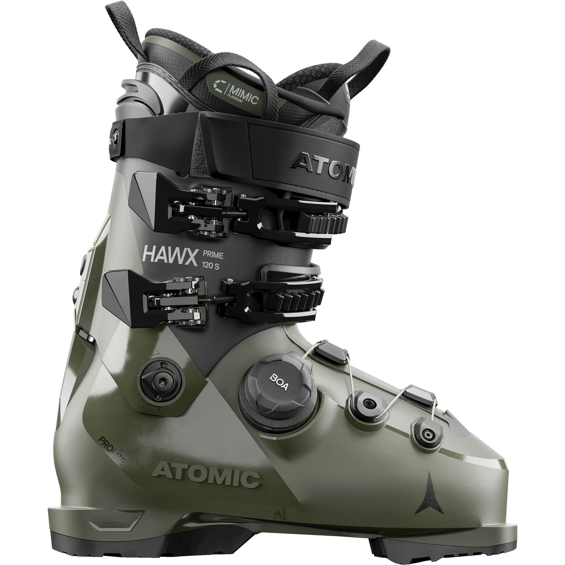 Atomic Hawx prime 120 S BOA, Skischuhe, Herren, olive