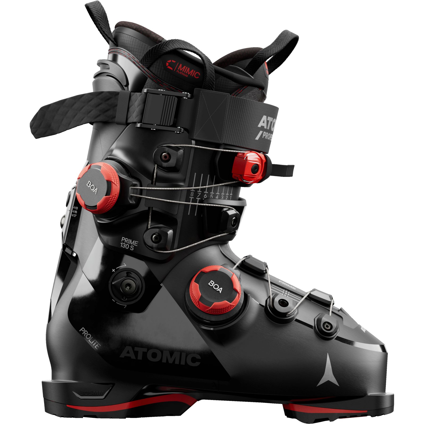 Atomic Hawx prime 130 S DUAL BOA, Skischuhe, Herren, schwarz