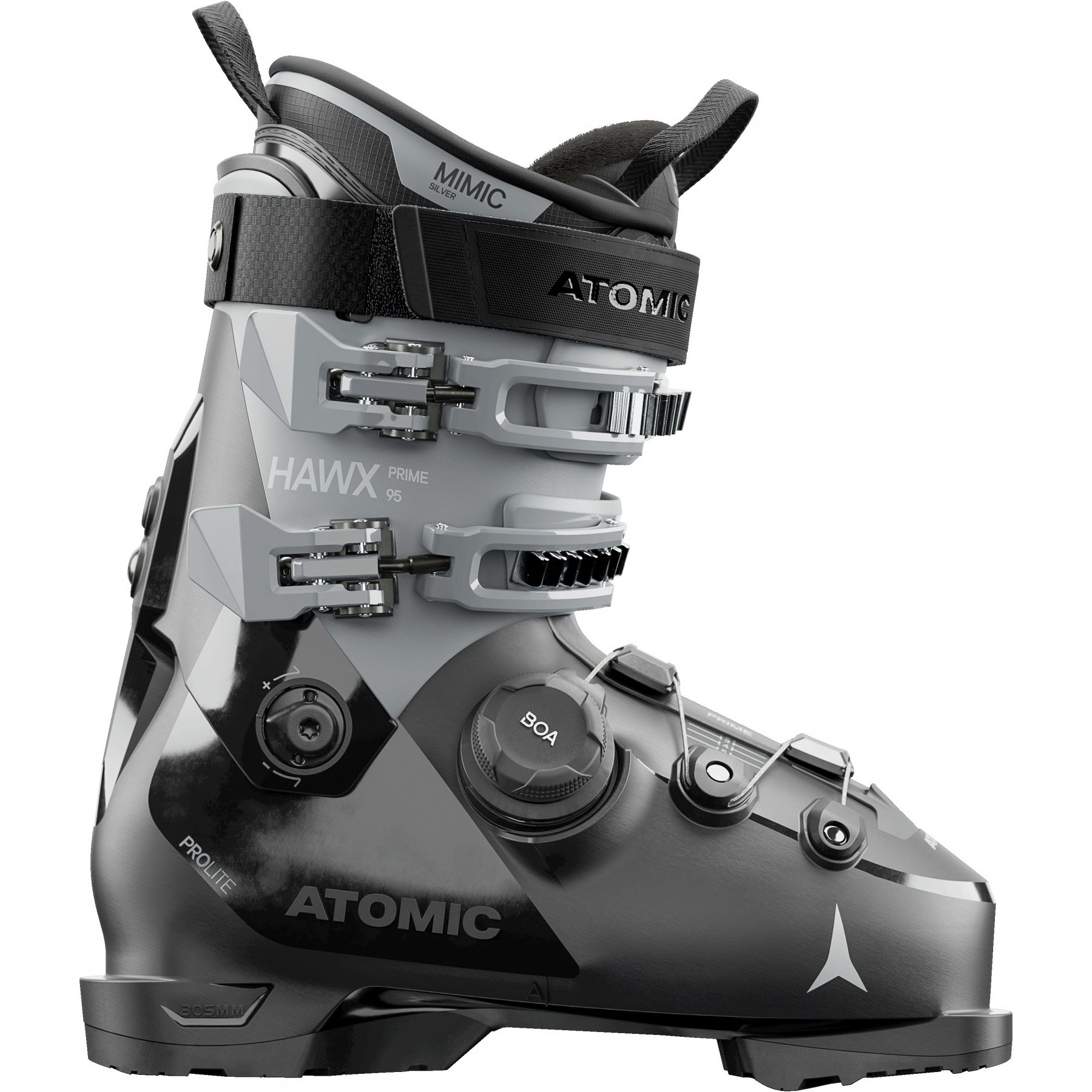 Atomic Hawx prime 95 BOA, Skischuhe, Damen, grau/schwarz