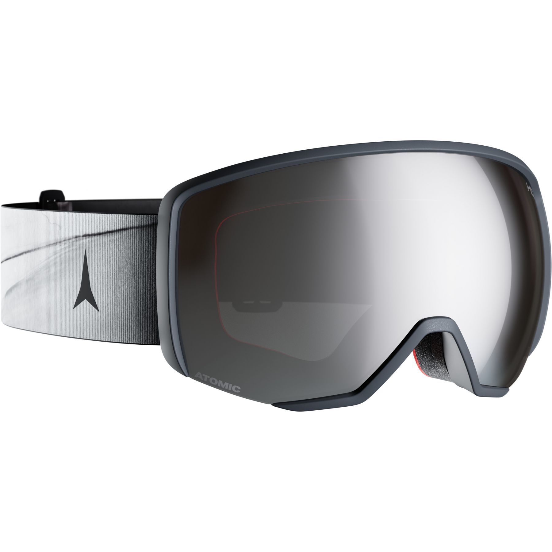Atomic REVENT L HD, Skibrille, Silber