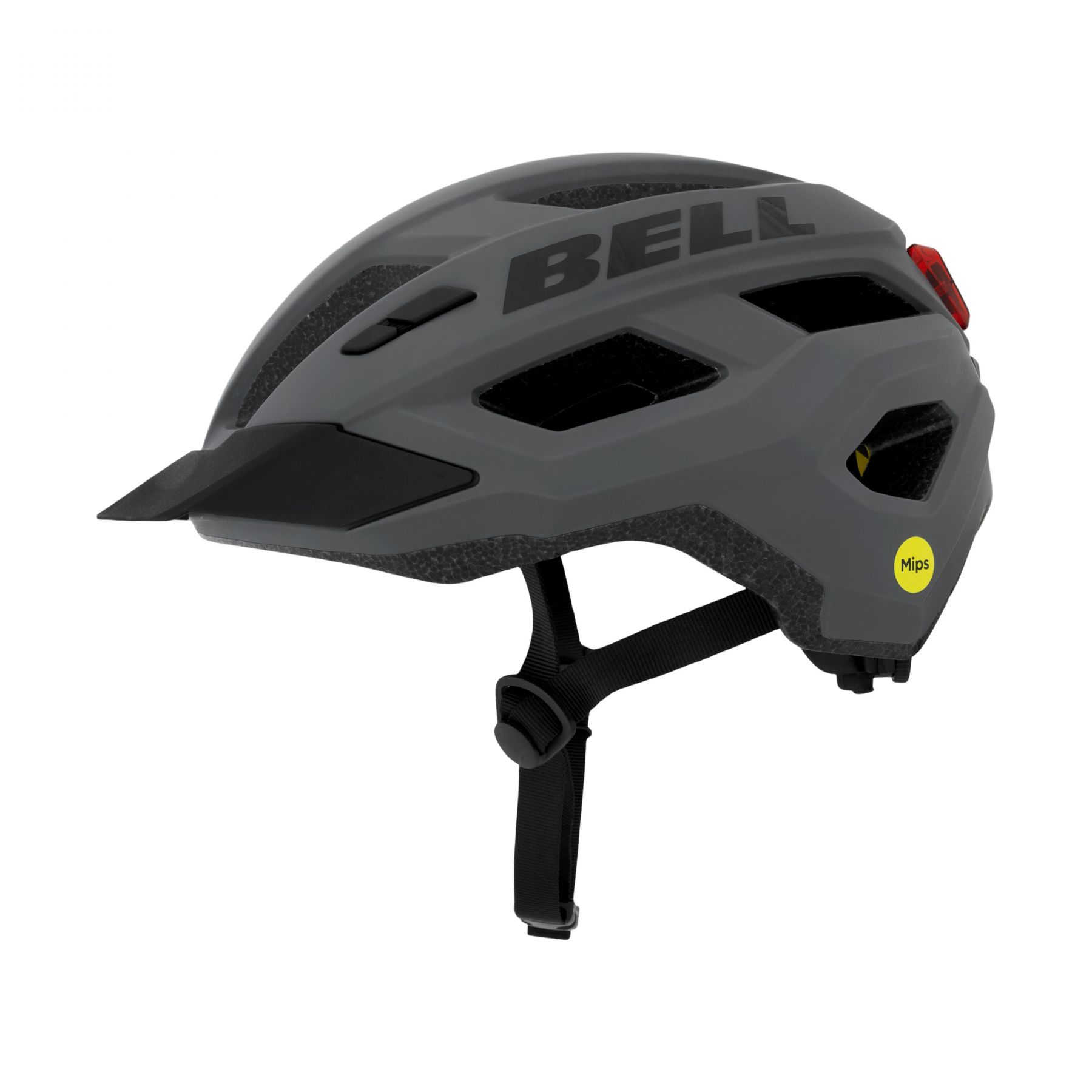 Bell Kick LED Mips, Fahrradhelm, grau