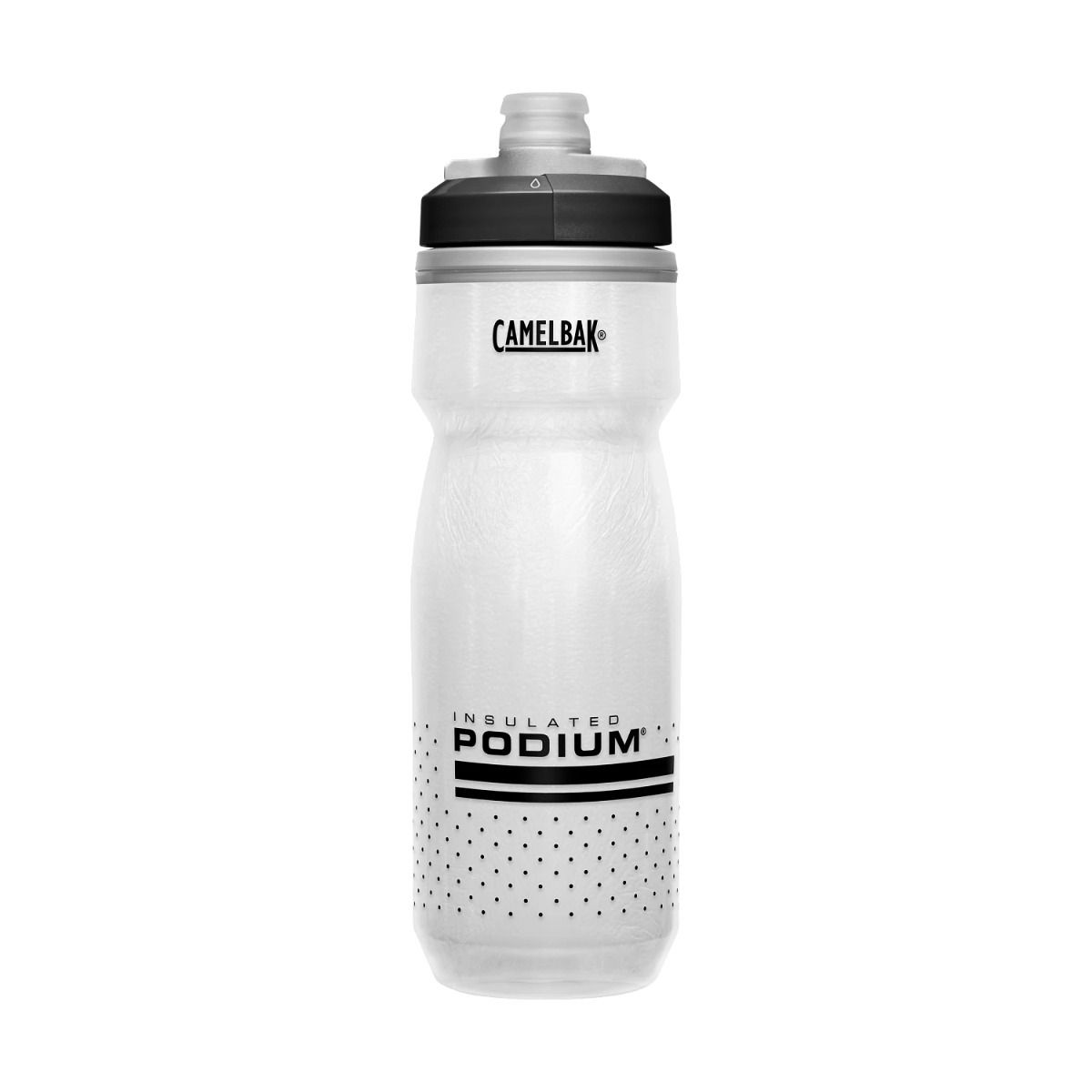 Camelbak Podium Chill 3.0, Trinkflasche, 620 ml, weiß/schwarz