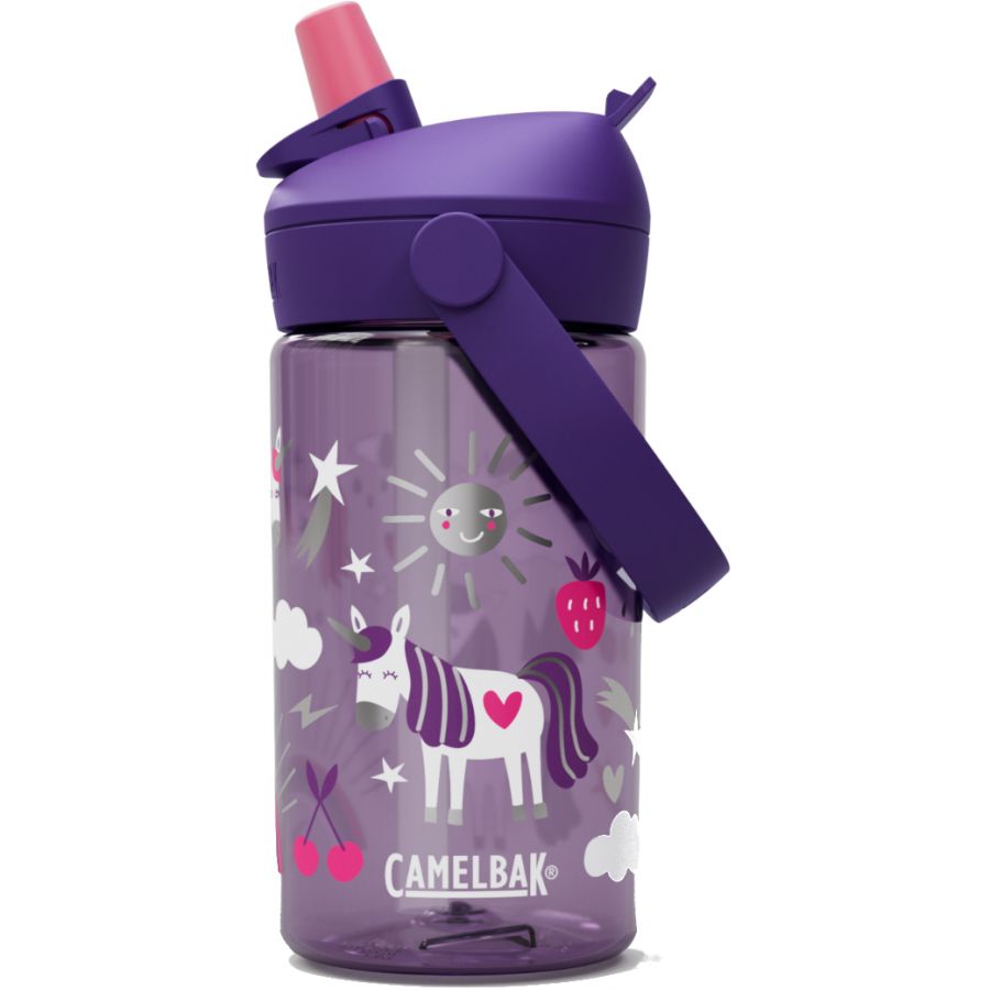 Camelbak Thrive Flip Straw, Trinkflasche, Kinder, Einhorn-Party