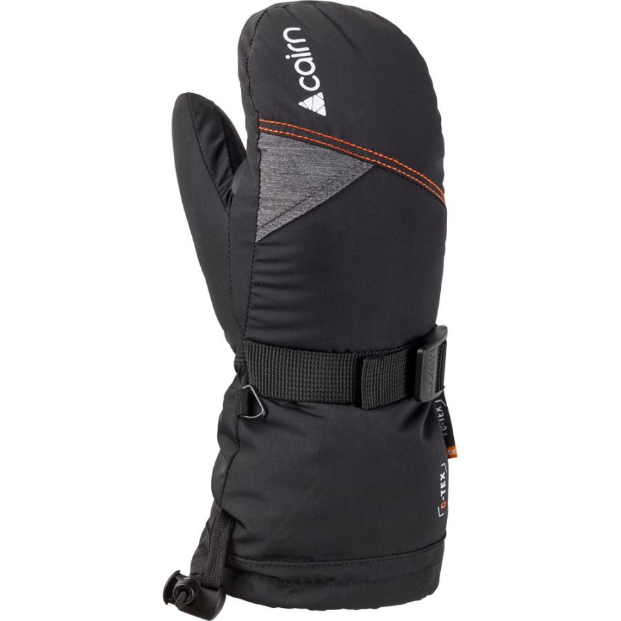 Carin Juliana 2 C-tex Skifäustlinge, junior, schwarz/rot