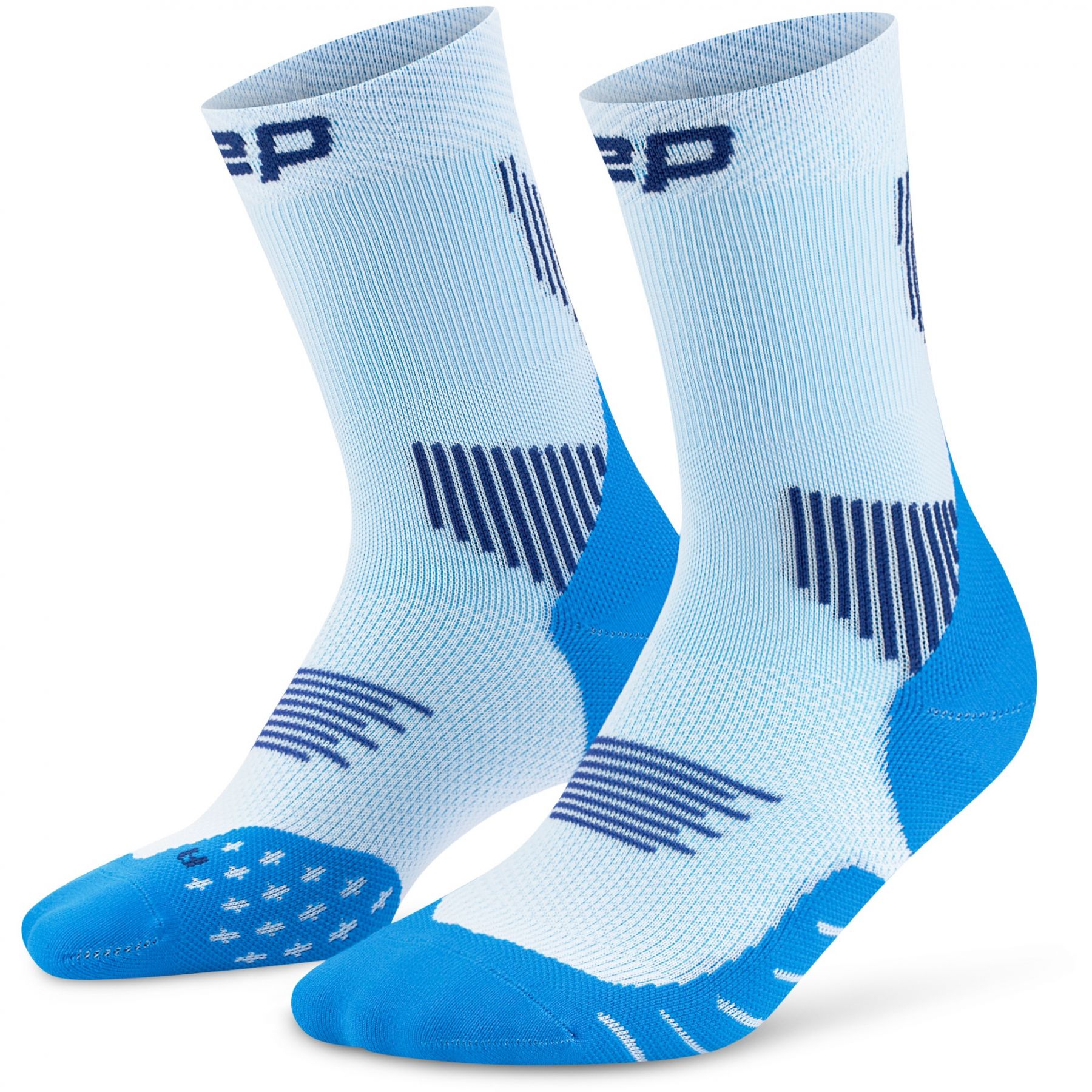 CEP Core Run Socks Mid Cut 5.0, Laufstrümpfe, Herren, blau