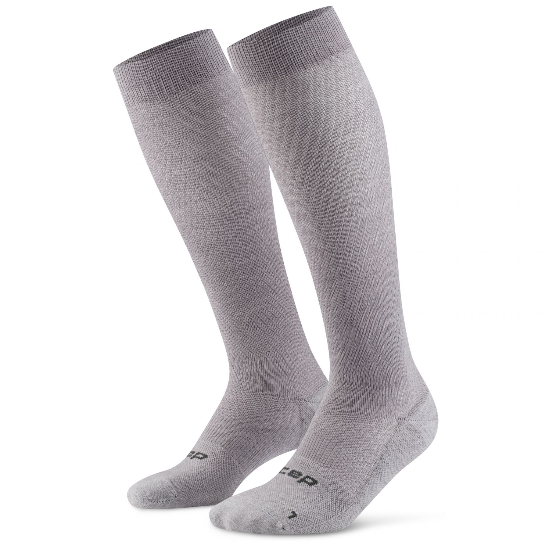 CEP Flight Socks Tall, Laufsocken, Damen, grau