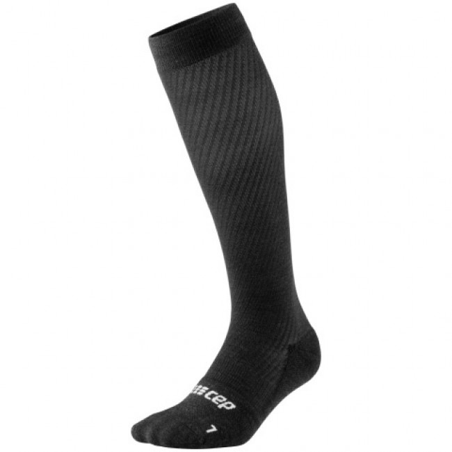 CEP Flight Socks Tall, Laufsocken, Herren, schwarz