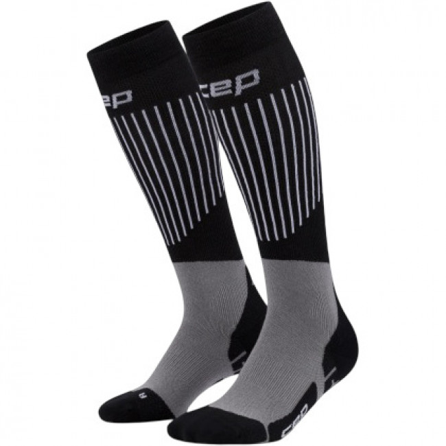CEP Ski Ultralight Socks Tall 3.0, Skisocken, Herren, grau