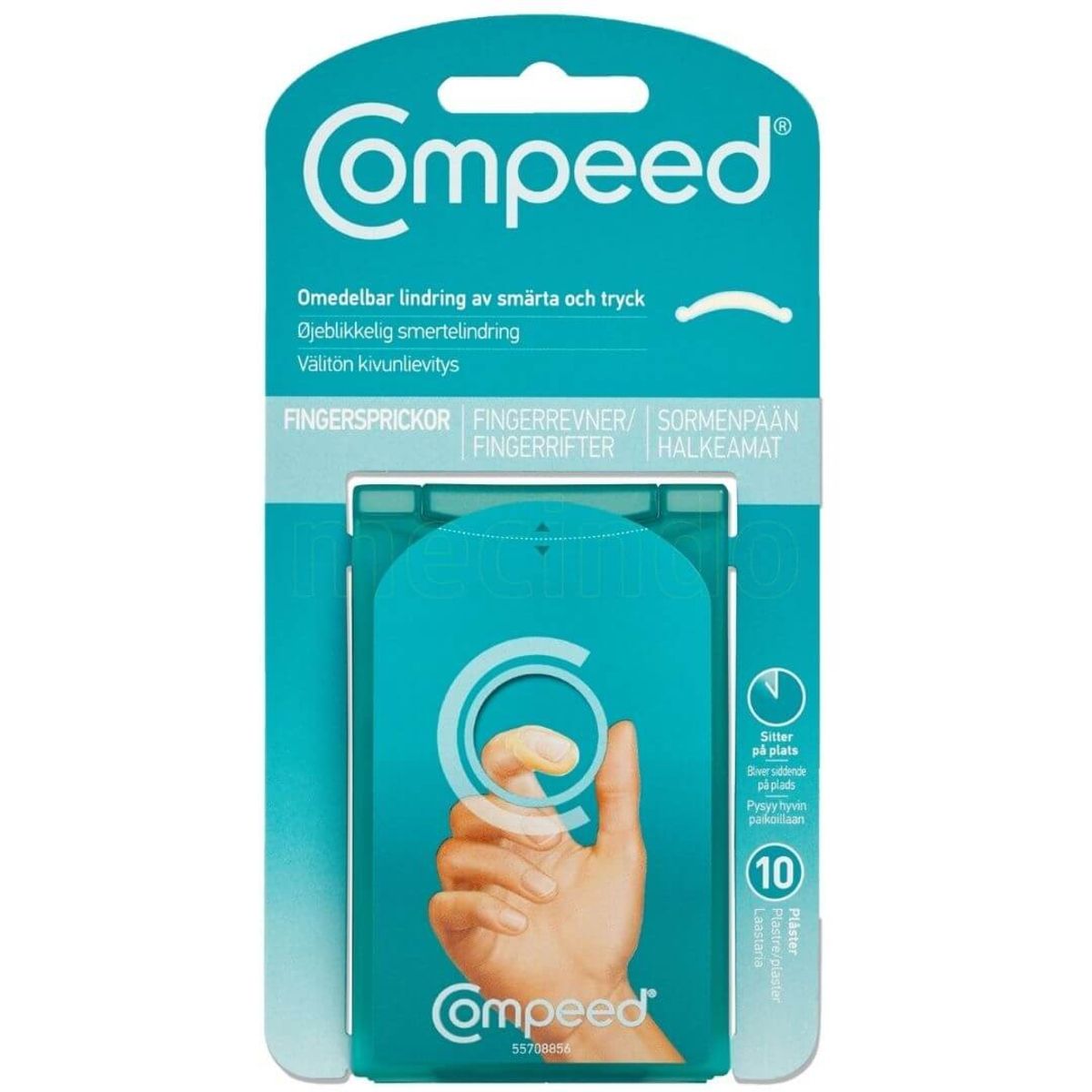 Compeed Compeed Sprekkede Fingre 10 stk, Blue