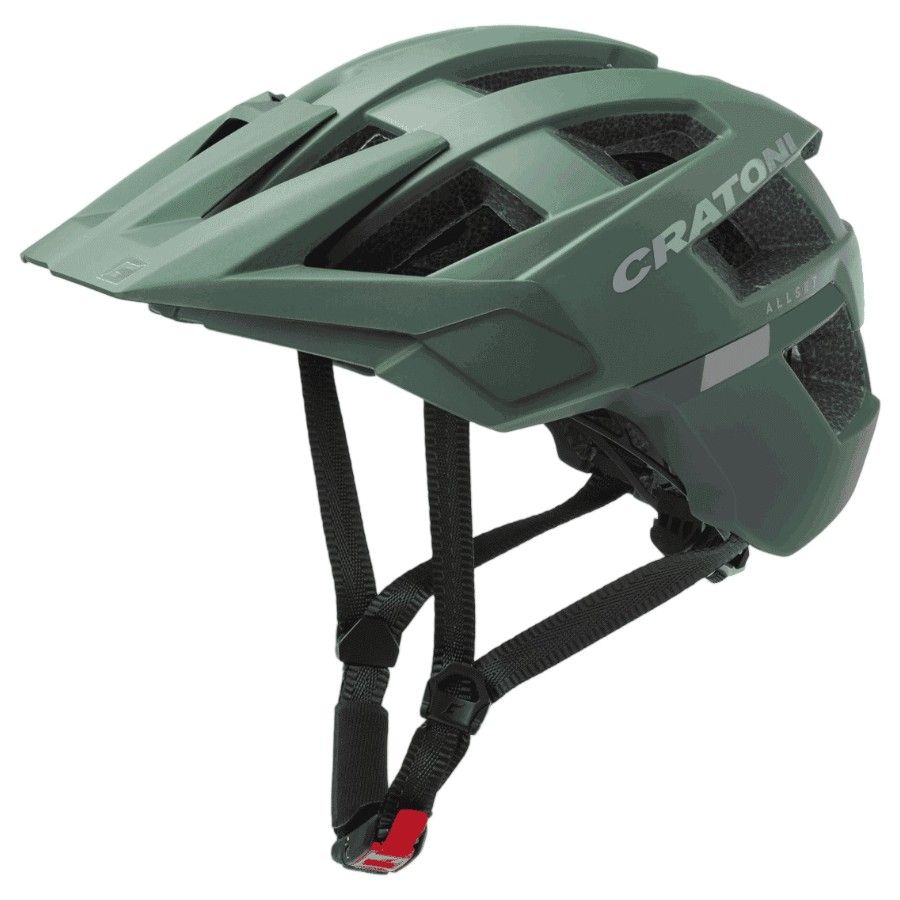 Cratoni Allset, Fahrradhelm, mattgrün
