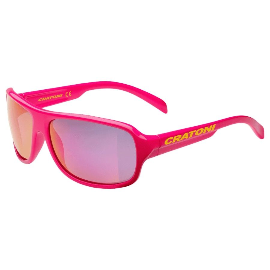 Cratoni C-Ice JR, Brille, rosa