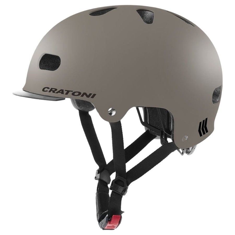 Cratoni C-Mate, Fahrradhelm, mattbraun