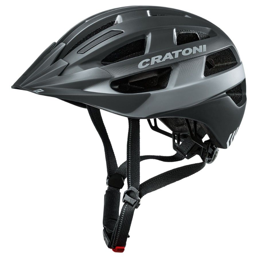 Cratoni Velo-X, Fahrradhelm, matt schwarz