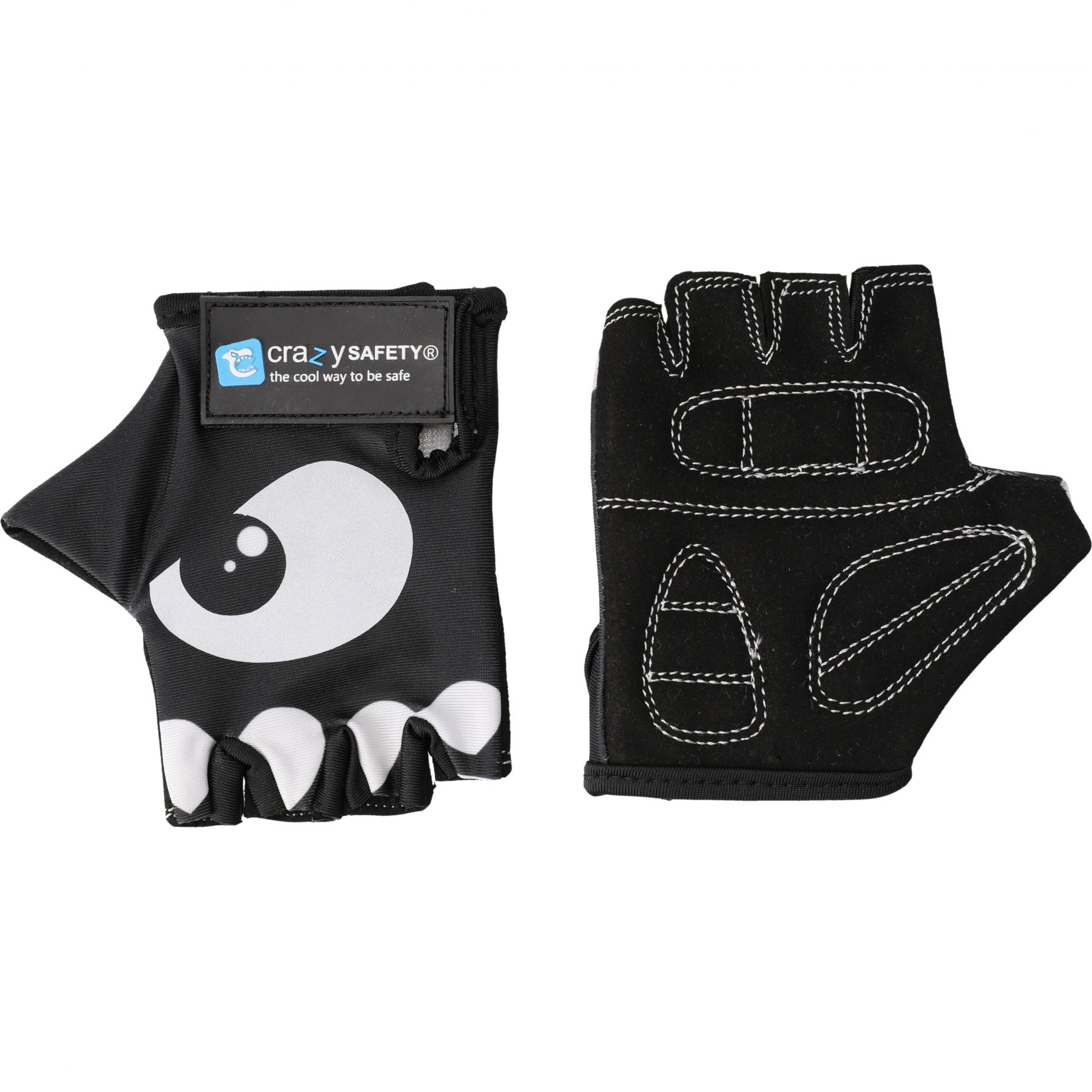 Crazy Safety, Fahrradhandschuhe, Junior, blau