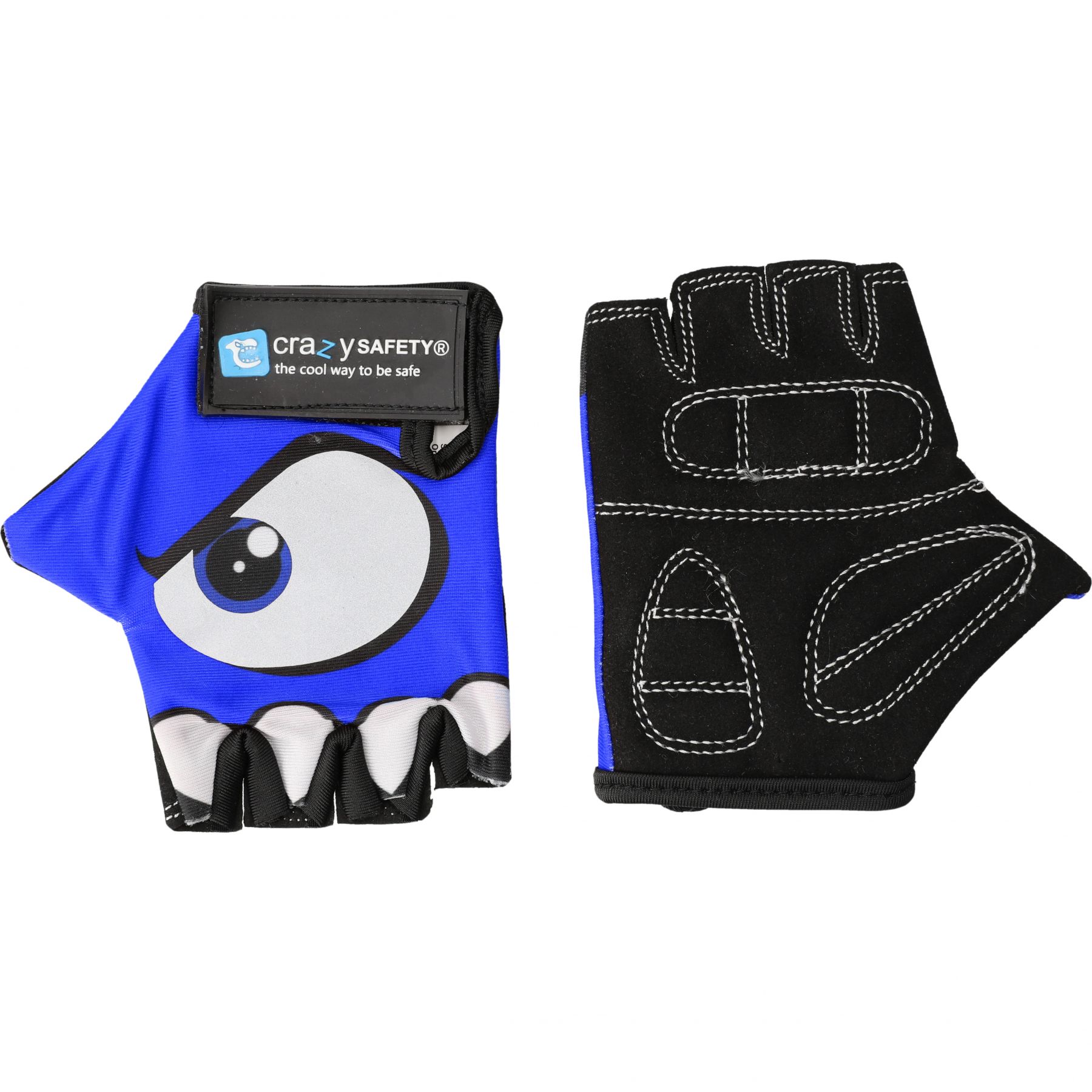 Crazy Safety Crazy Safety, Fahrradhandschuhe, Junior, blau, Blue