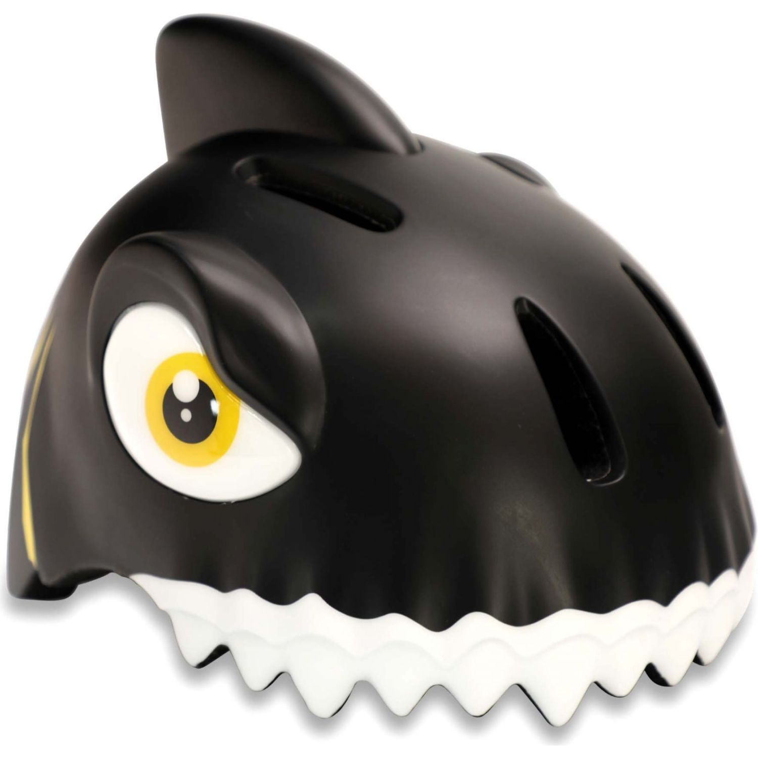 Crazy Safety Crazy Safety Shark, Fahrradhelm, Junior, schwarz, Black