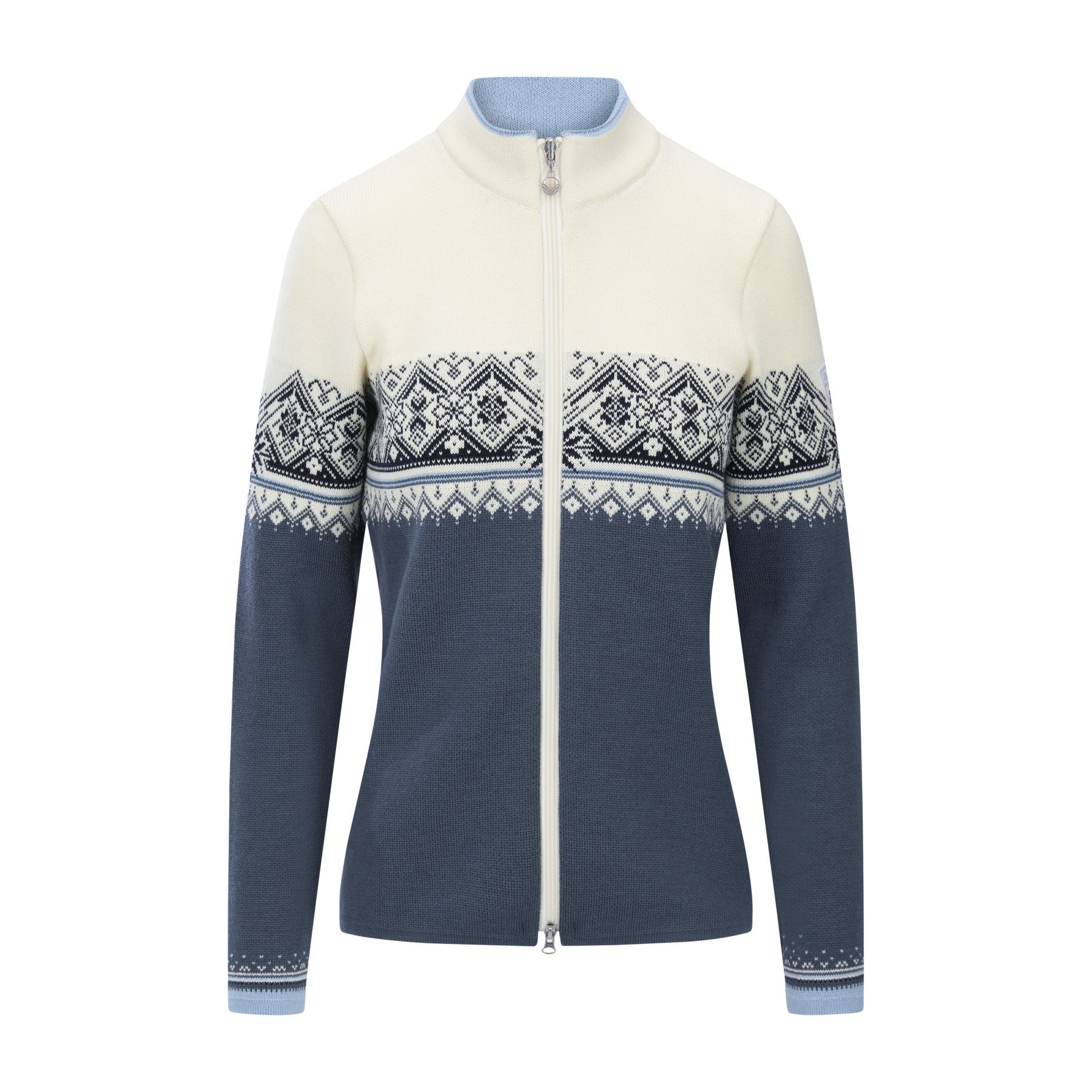 Dale of Norway Moritz Fem. Jacke, Fleecejacke, Damen, Offwhite/Navy
