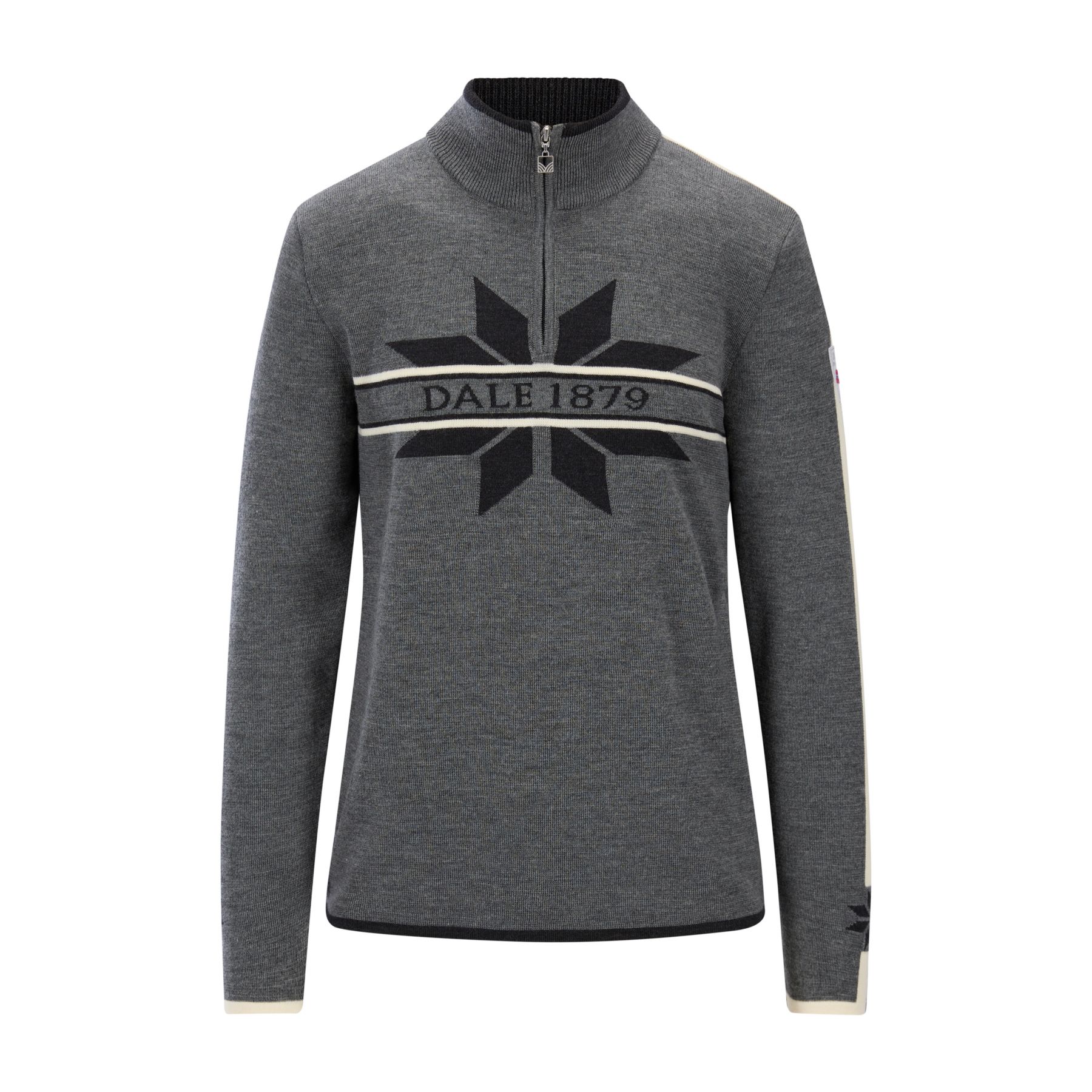 Dale of Norway Nåle Masc Sweater, Fleecejacke, Herren, grau