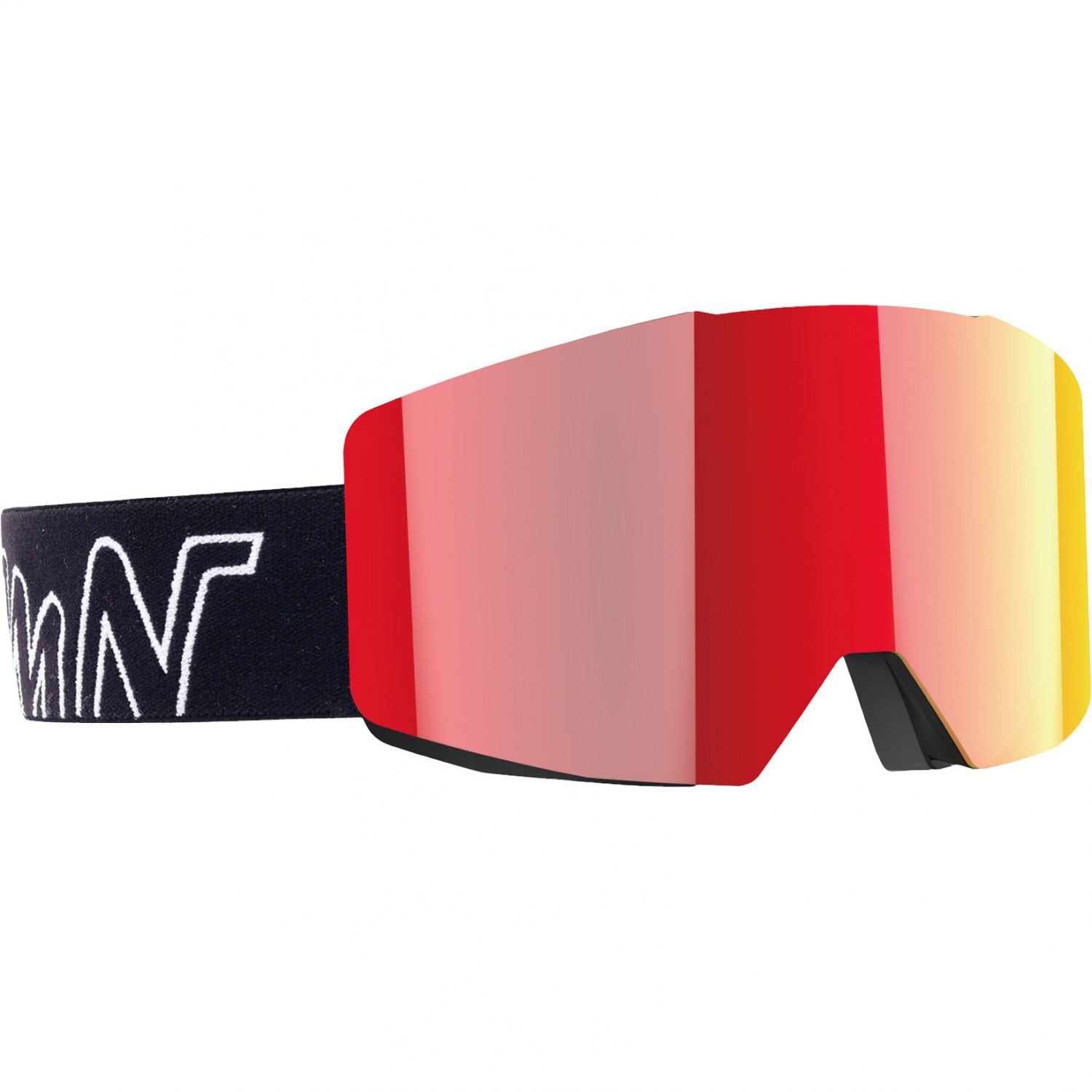 Demon Demon Magnet 2, Skibrille, schwarz, Matt Black