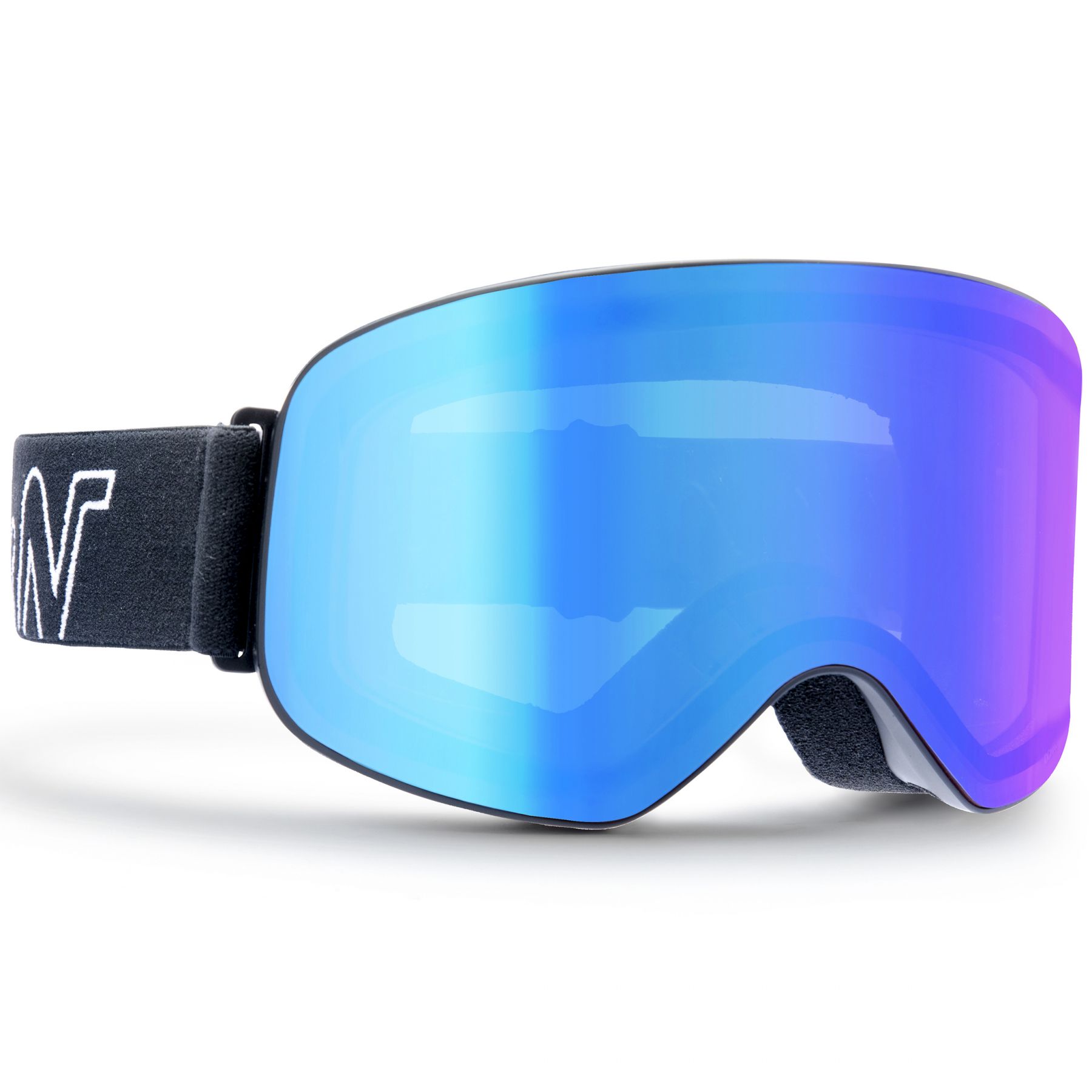 Demon Master, Skibrille, schwarz/blau