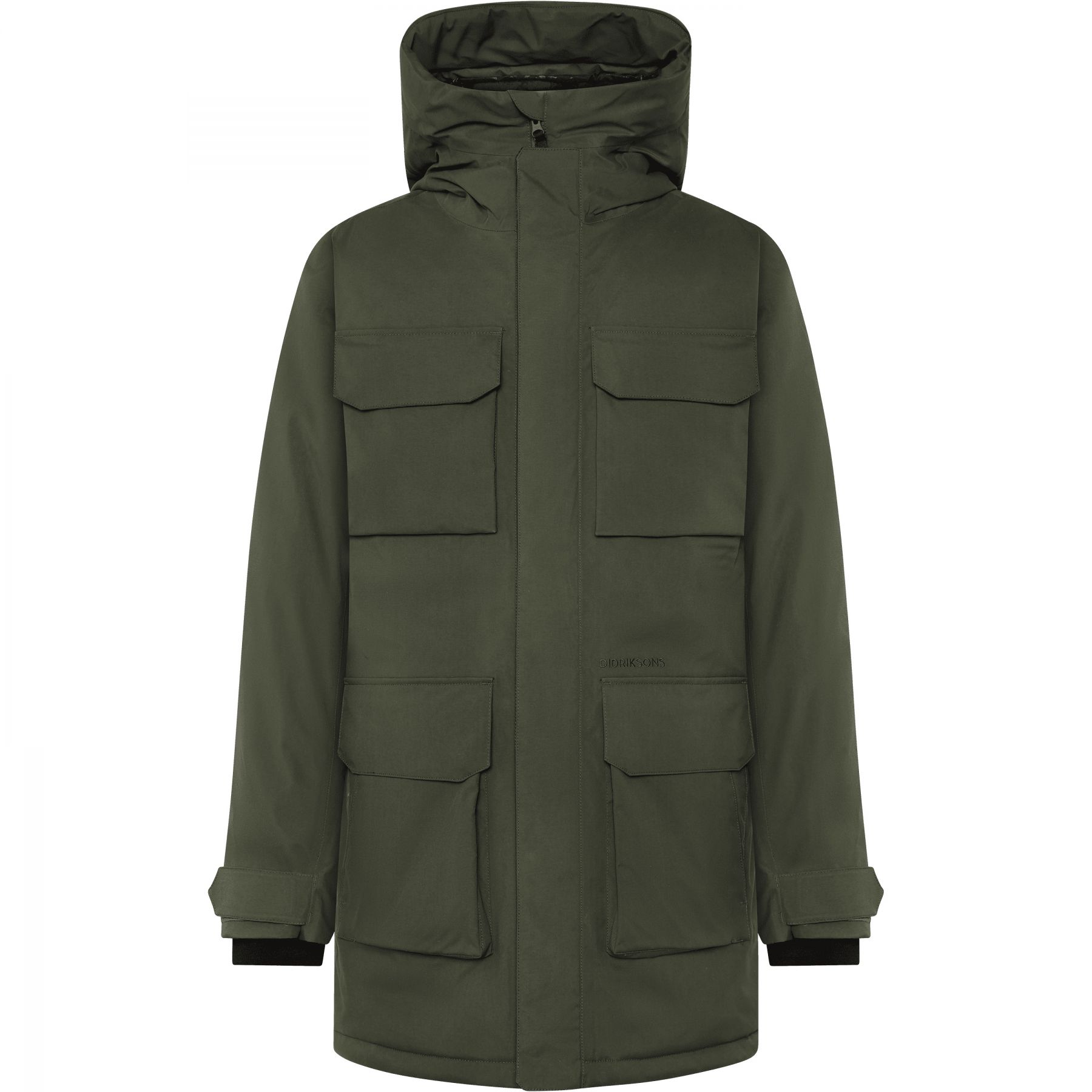Didriksons Aiden 2, Parka, Herren, dunkelgrün