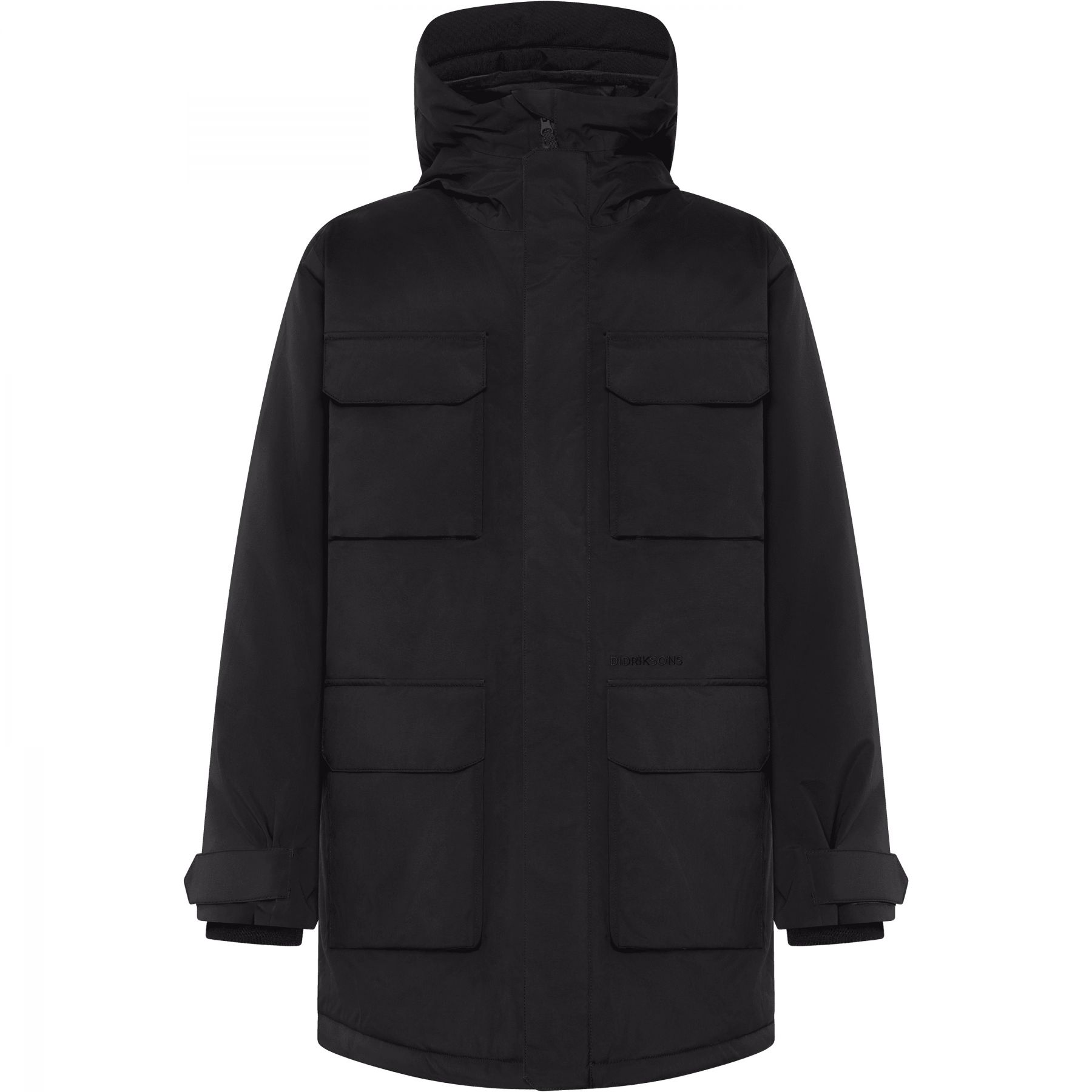 Didriksons Aiden 2, Parka, Herren, schwarz