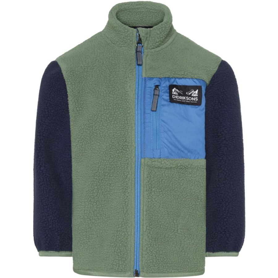 Didriksons Anten, Fleecejacke, Junior, hellgrün
