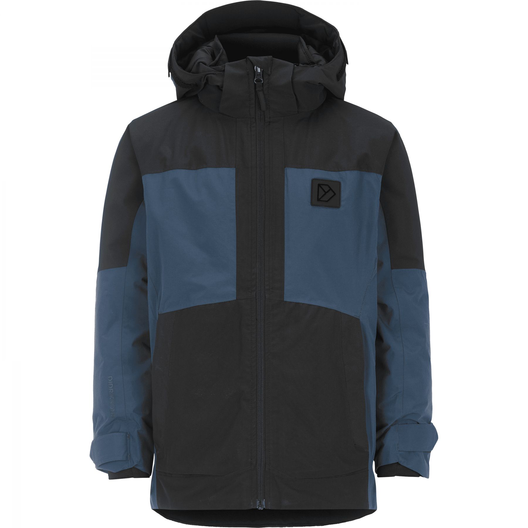 Didriksons Dolomit 3, Skijacke, Junior, blau/schwarz