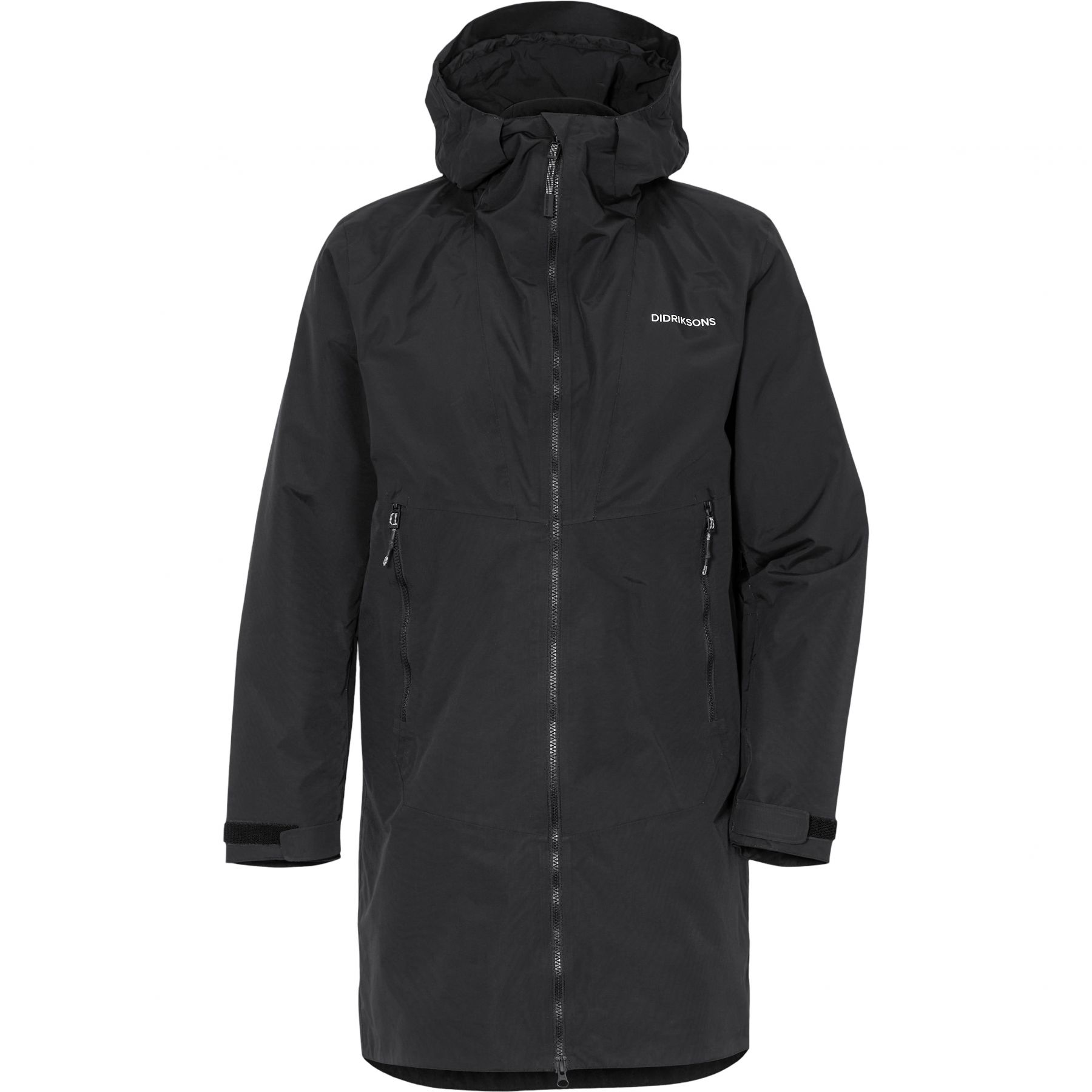 Didriksons Donny, Parka, Herren, Schwarz