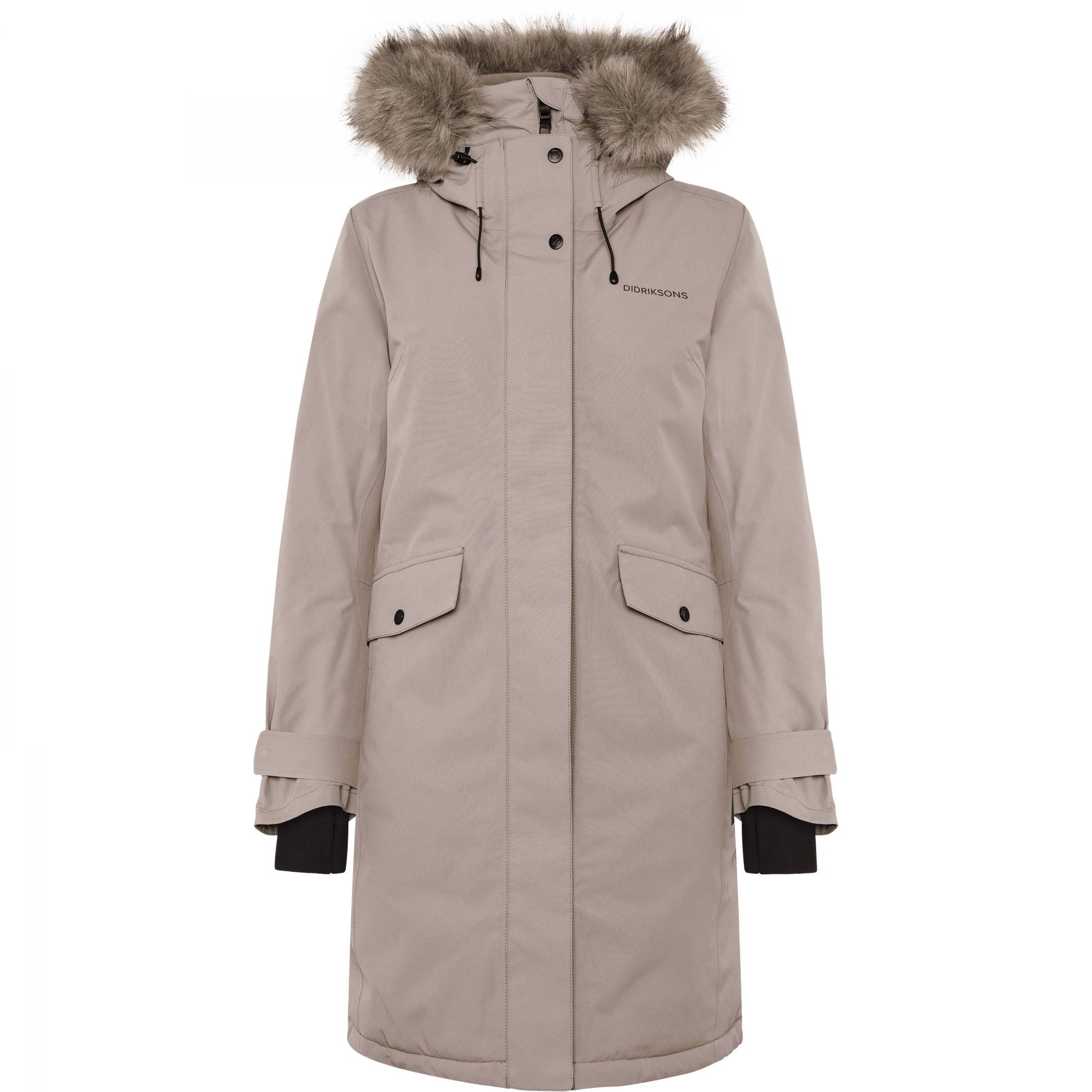 Didriksons Erika, Parka, Damen, Ash Brown