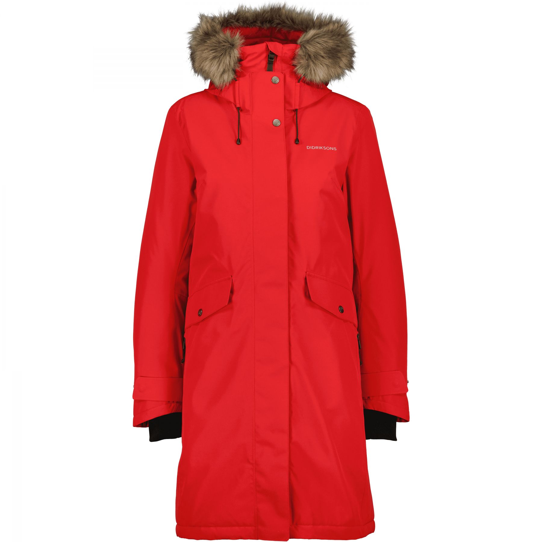 Didriksons Erika, Parka, Damen, Pomme Red