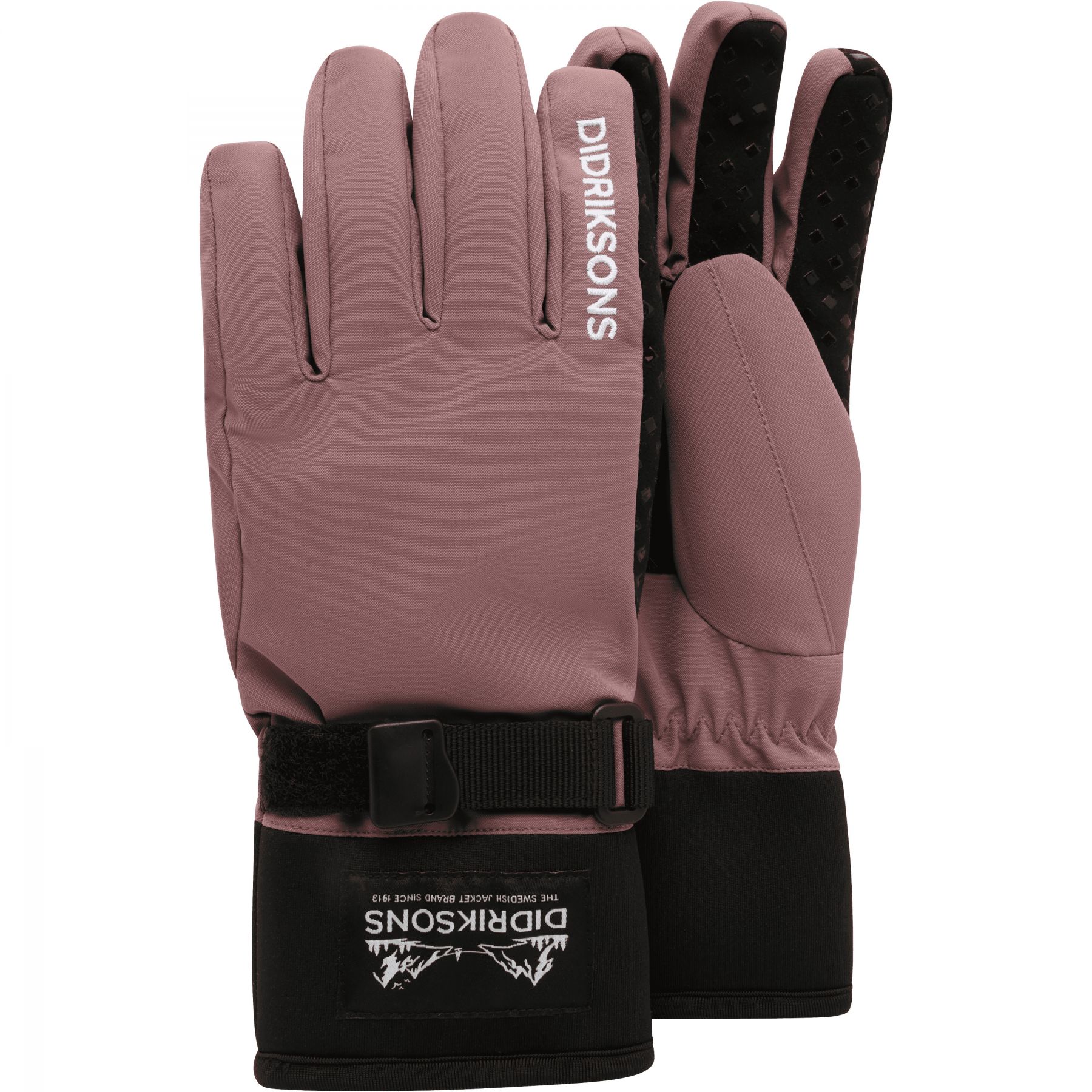 Didriksons Lovas 3, Skihandschuhe, Junior, rosa