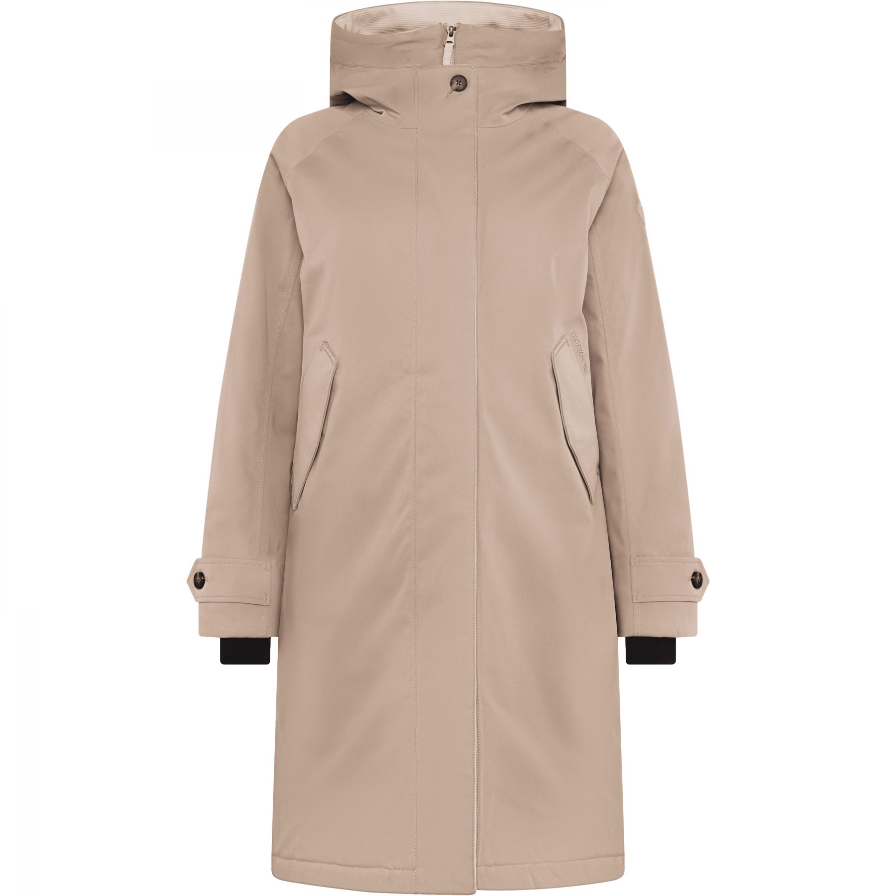 Didriksons Luna 7, Parka, Damen, Beige