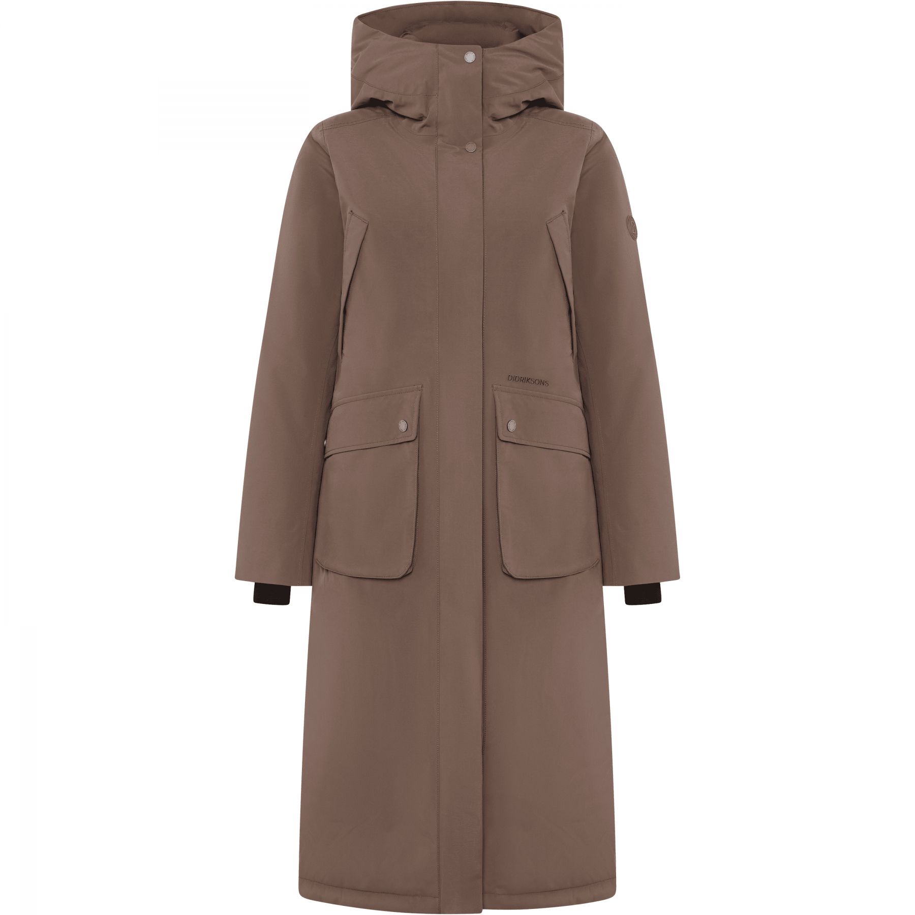 Didriksons Melody 2 Long, Damenparka, mocha brown